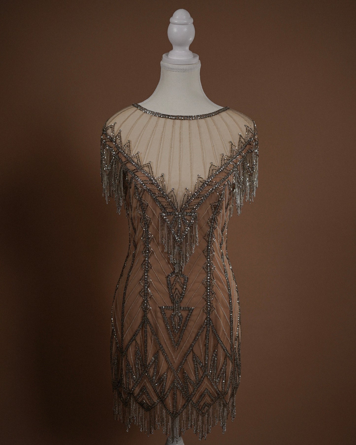 Bob Mackie FW 1991 Beaded Mini Dress