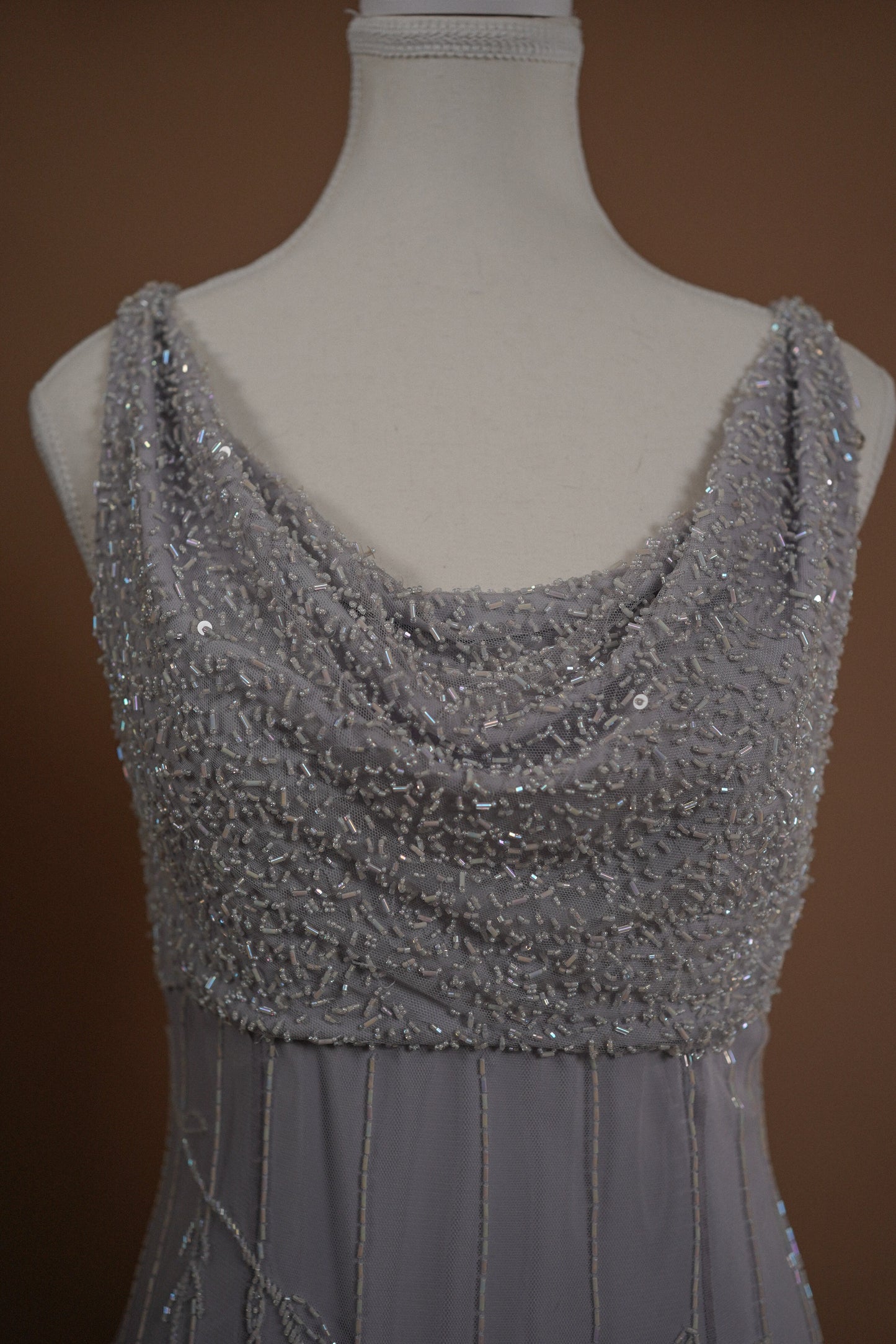 Bob Mackie Beaded Butterfly Gown (M)