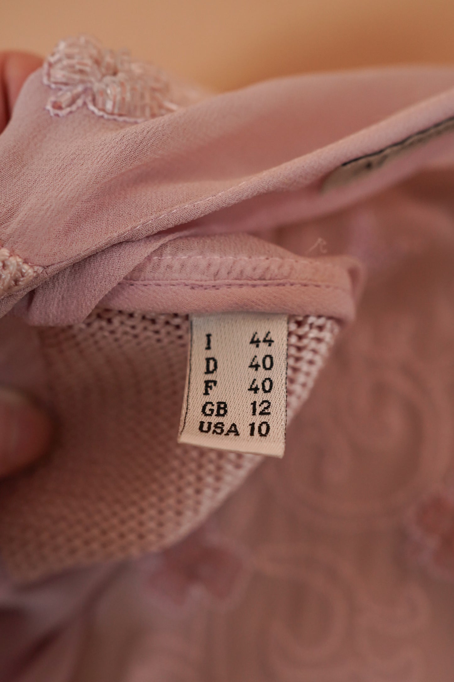 Alberta Ferretti Beaded Pink Dress and Cardigan Set (M-L)