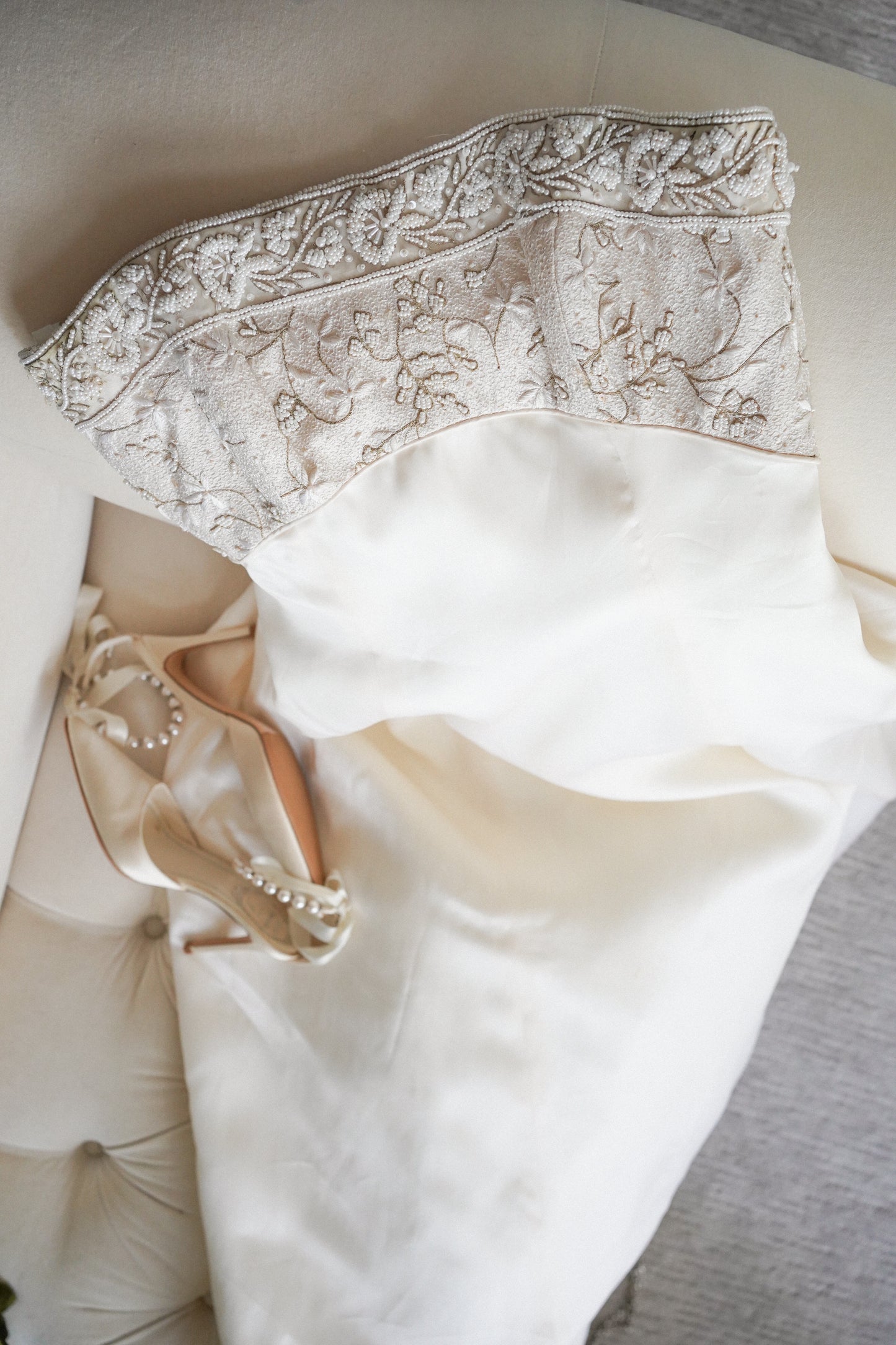 Givenchy Bridal Strapless Silk Gown