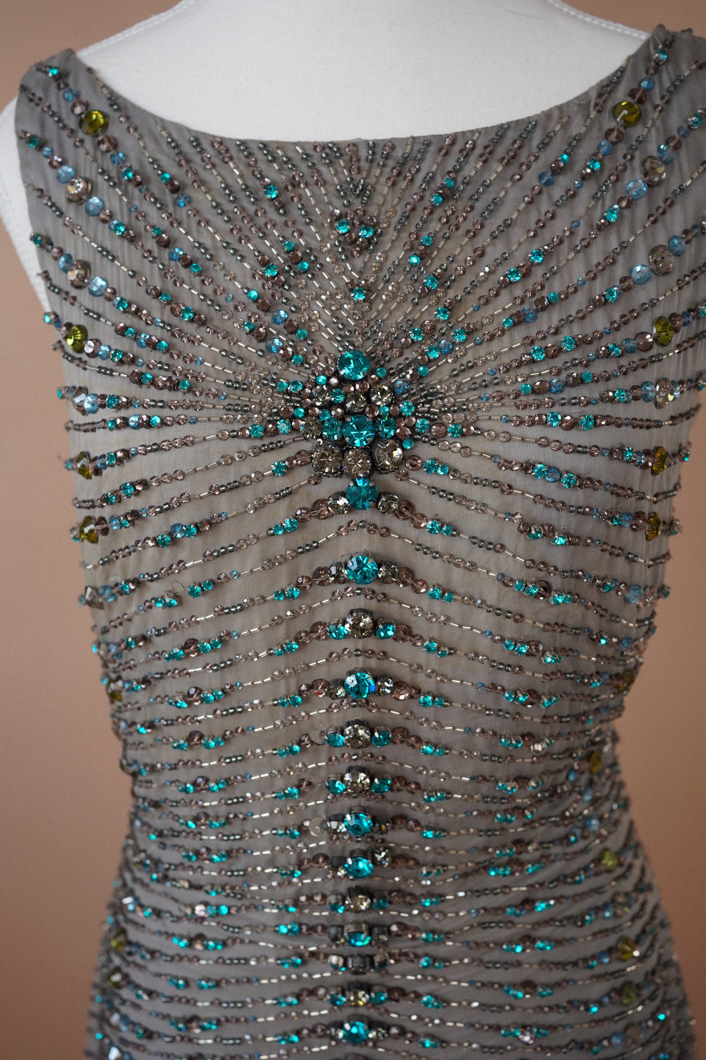 Valentino Beaded Crystal Gown (M)