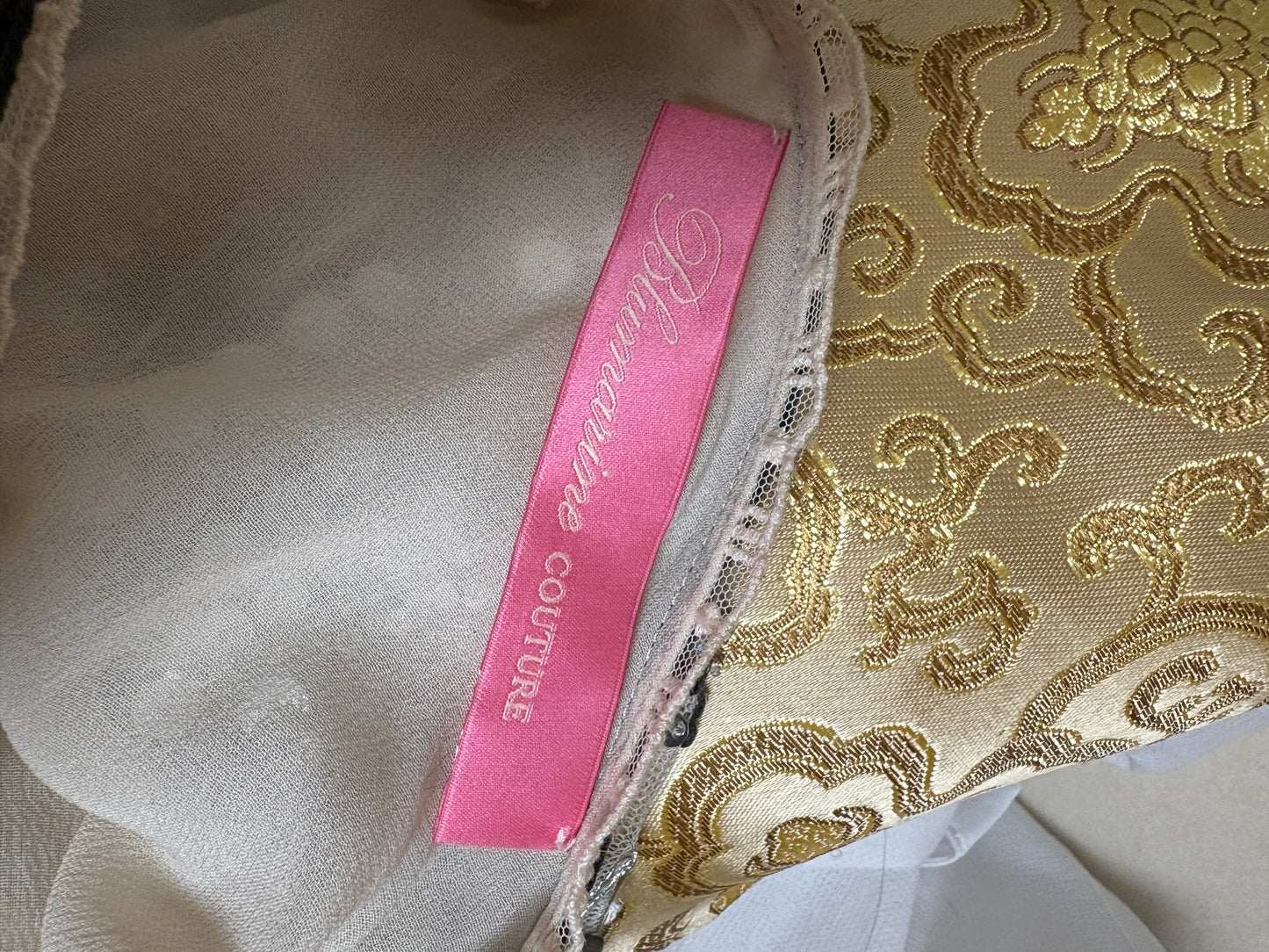 Vintage Blumarine Couture Mini Dress