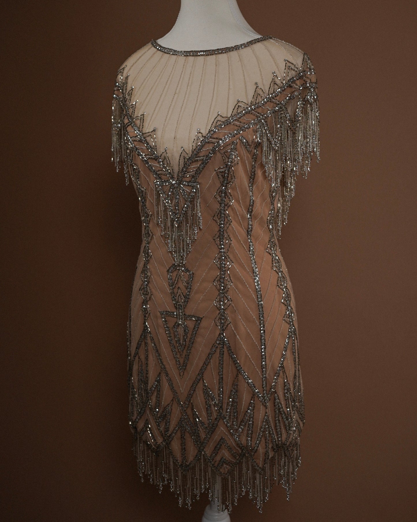 Bob Mackie FW 1991 Beaded Mini Dress
