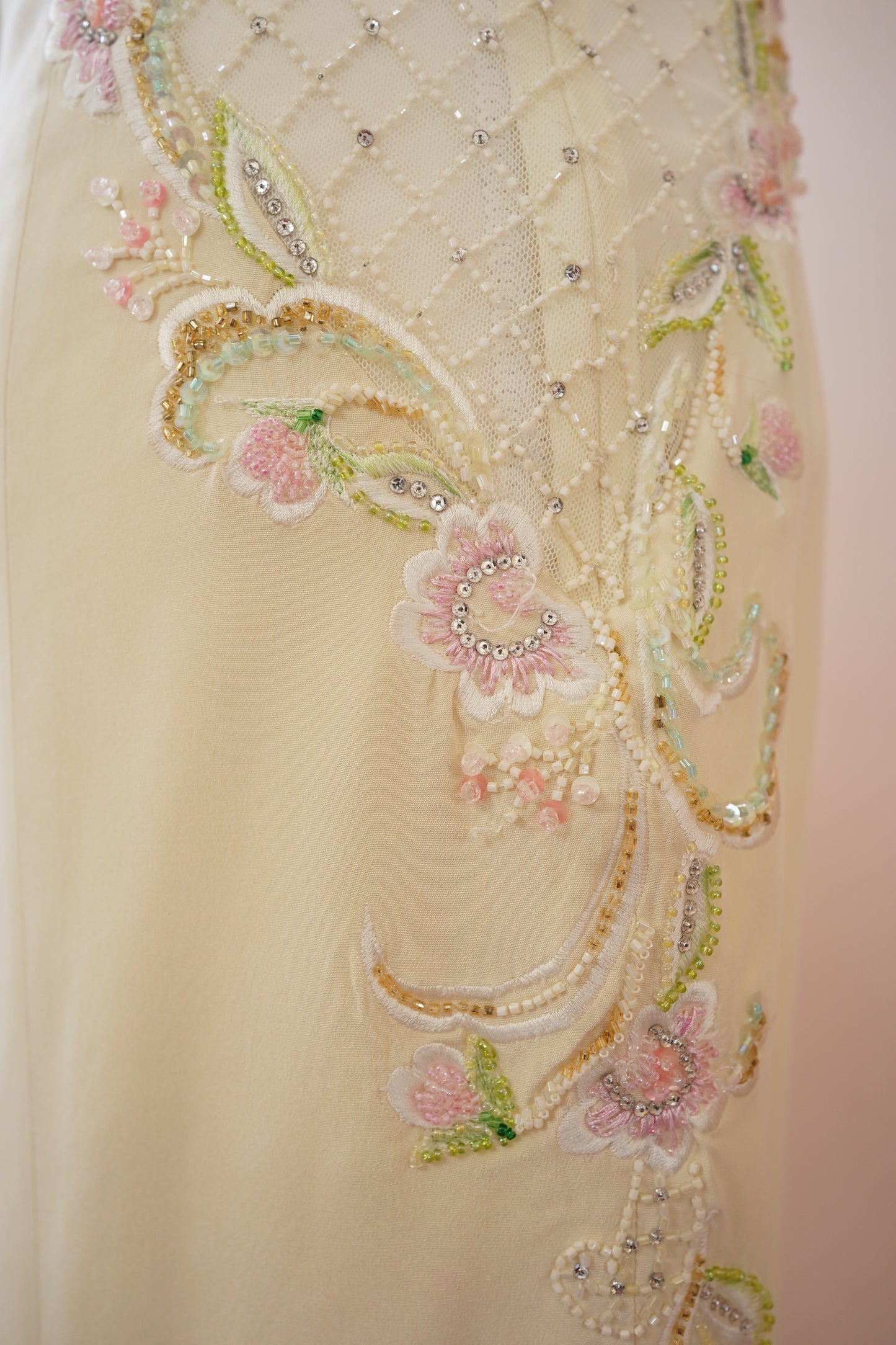 Stephen Yearick Butter Yellow Gown (S-M)