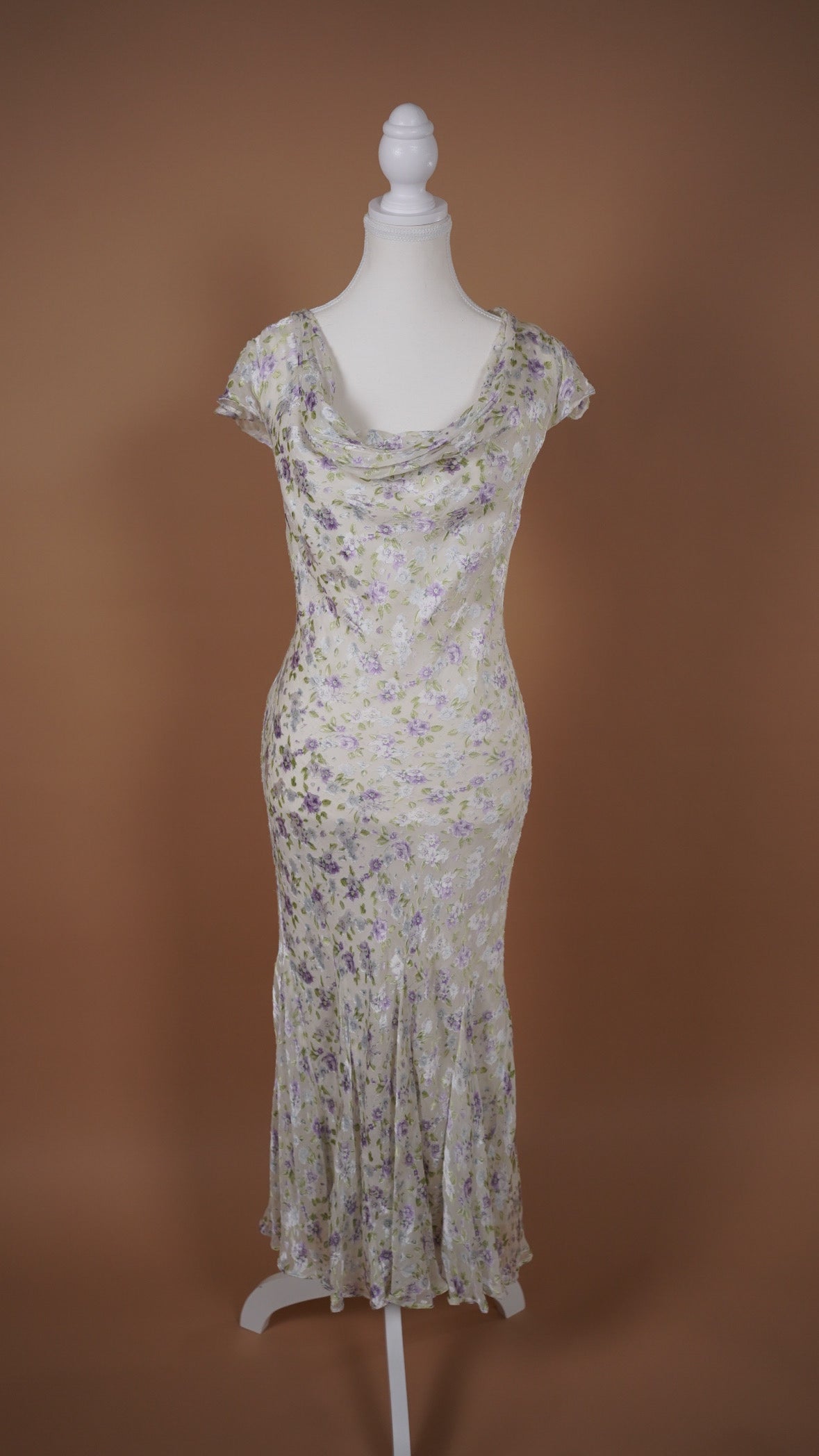 Vintage Floral Dress (M)