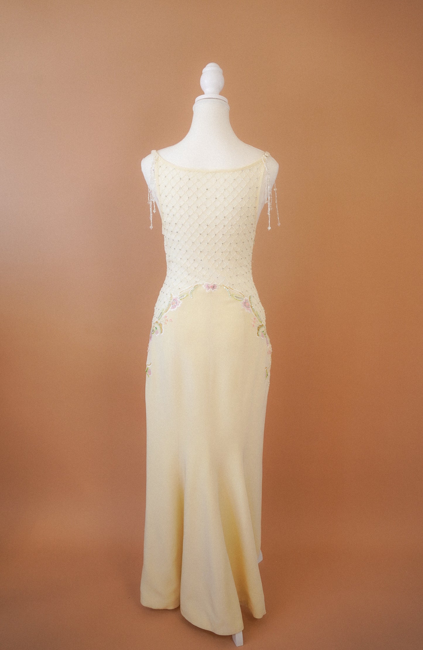 Stephen Yearick Butter Yellow Gown (S-M)