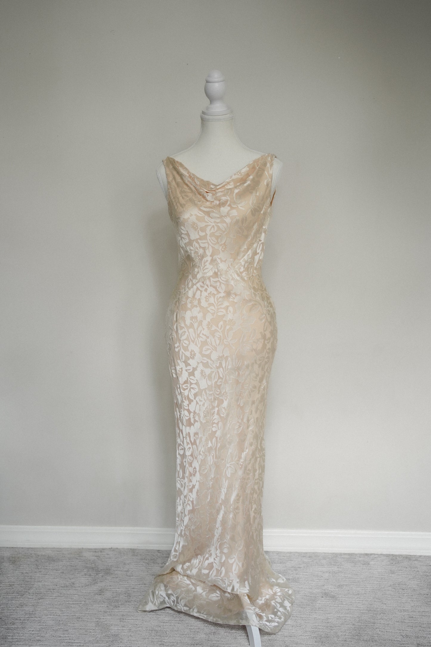 Vintage Bias Cut Gown