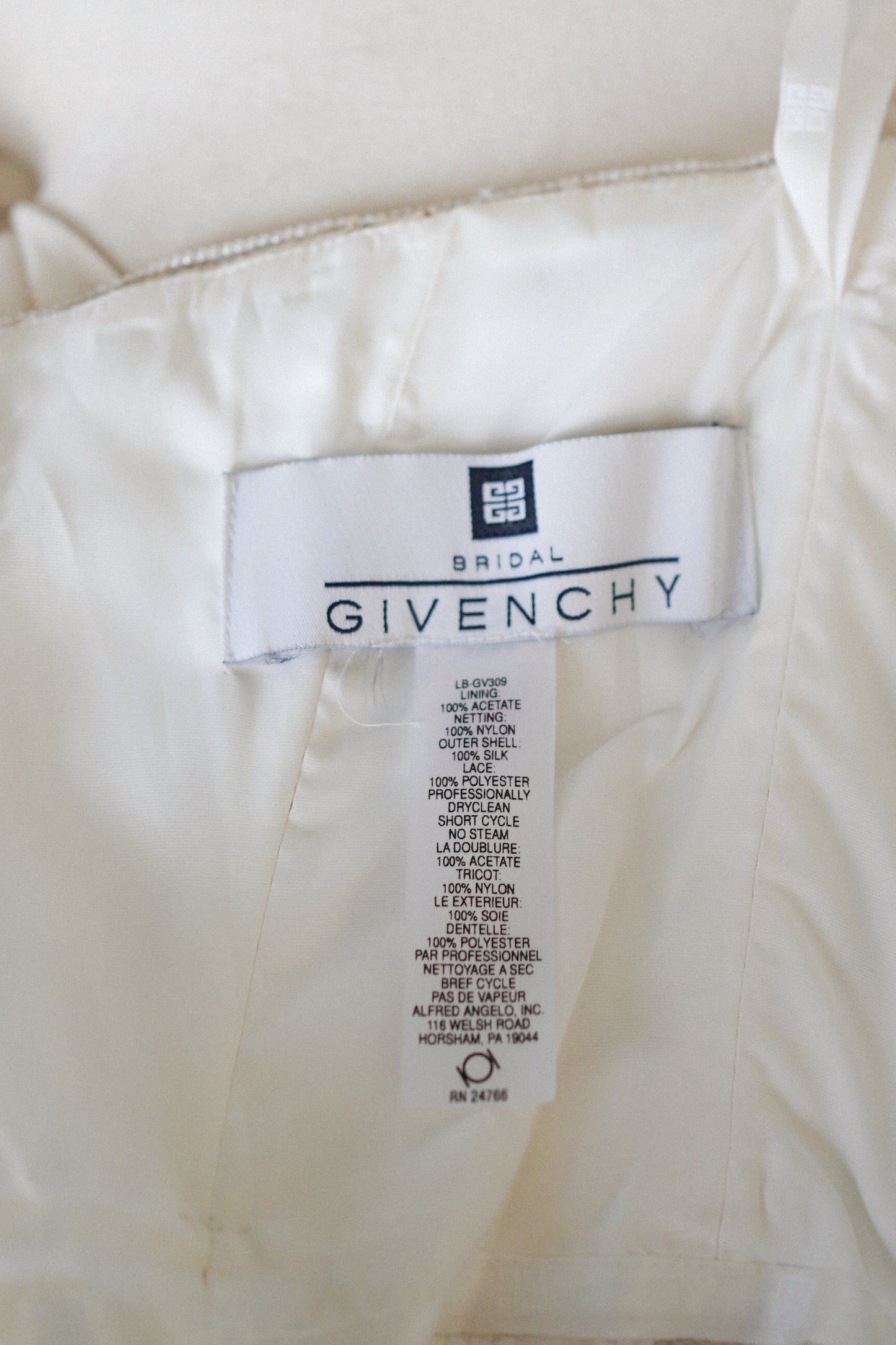 Givenchy Bridal Strapless Silk Gown