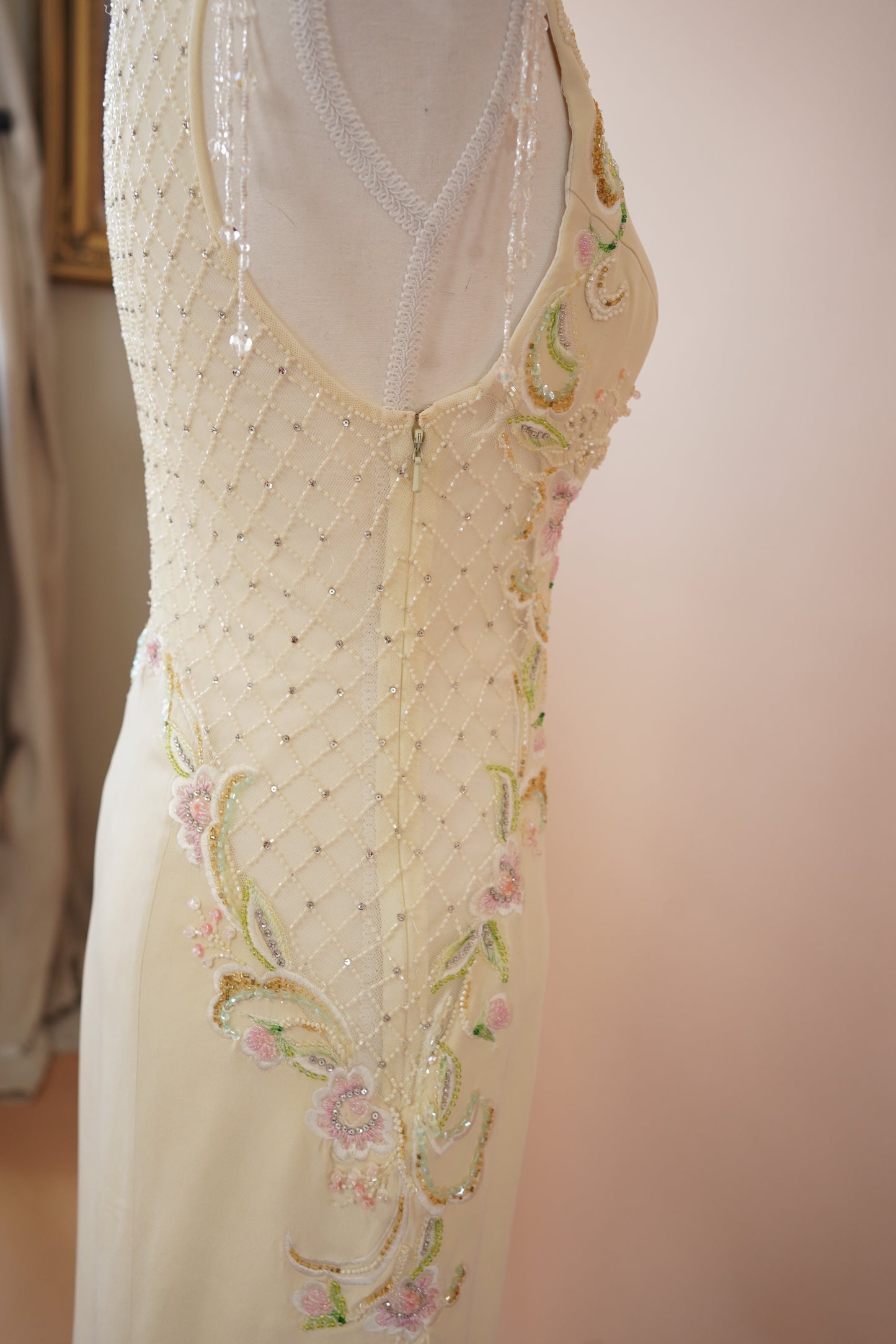 Stephen Yearick Butter Yellow Gown (S-M)