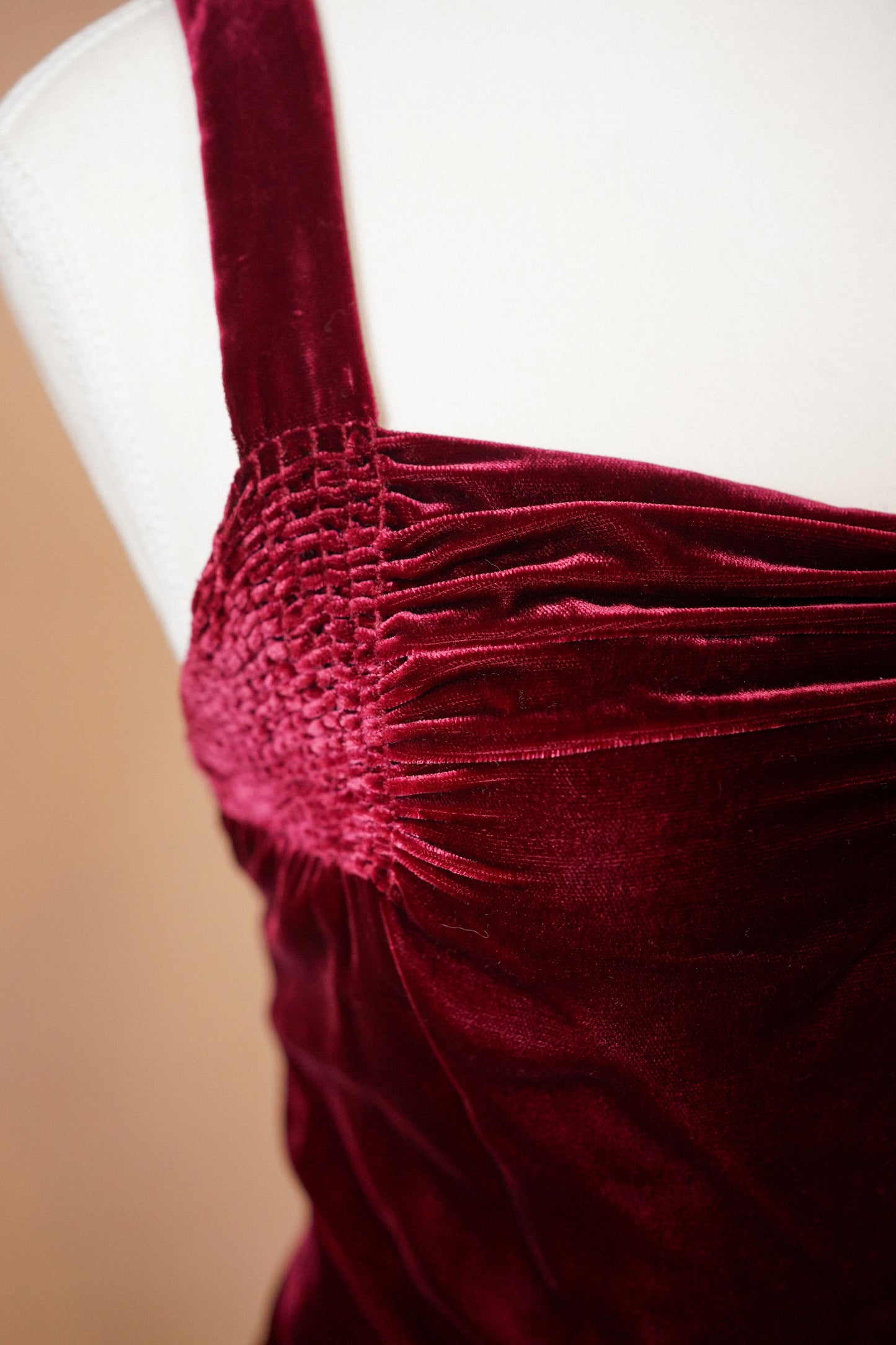 FW 2011 Runway Ralph Lauren Collection Velvet Dress (S-M)