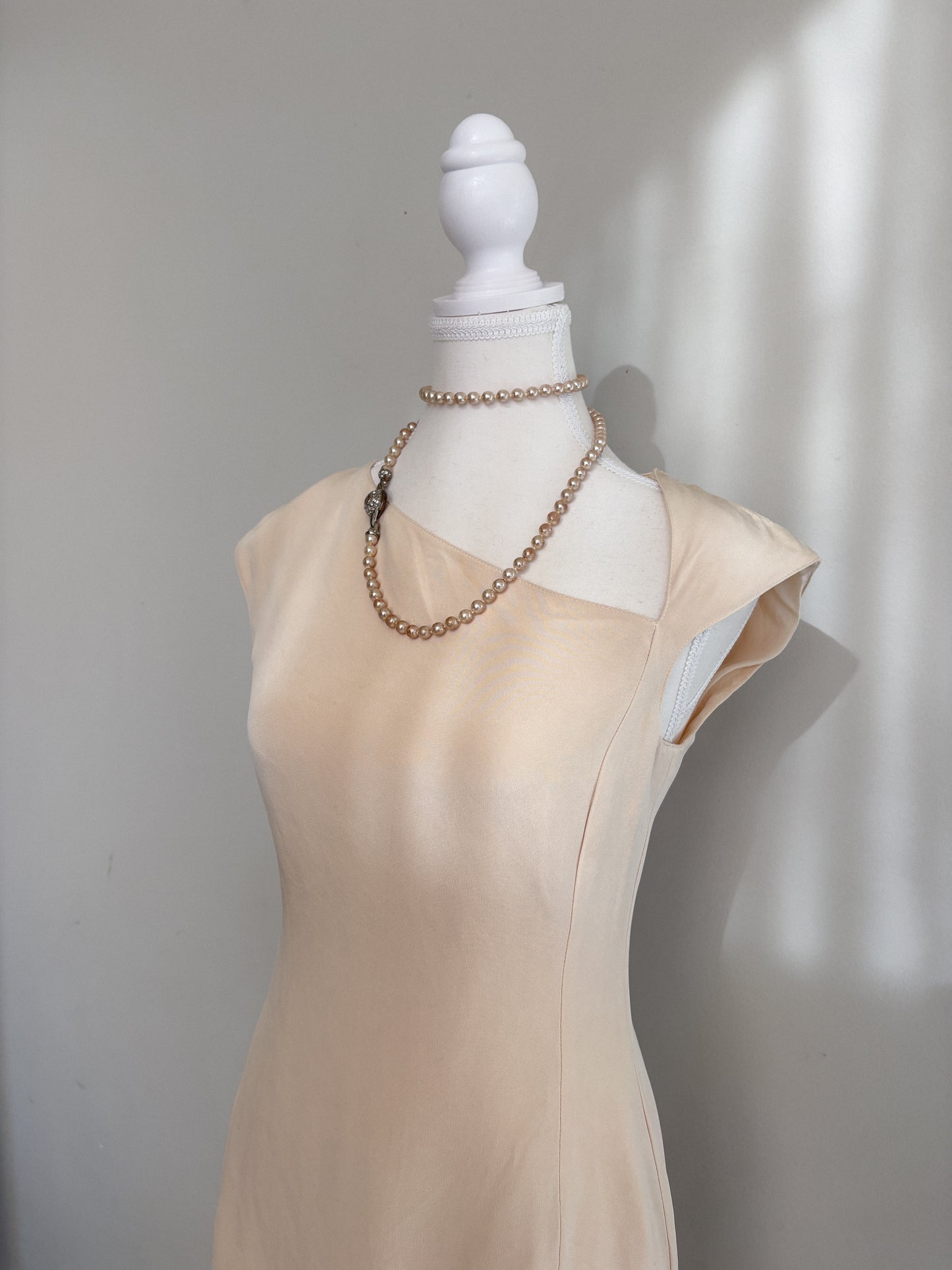 Valentino Boutique Asymmetrical Silk Dress