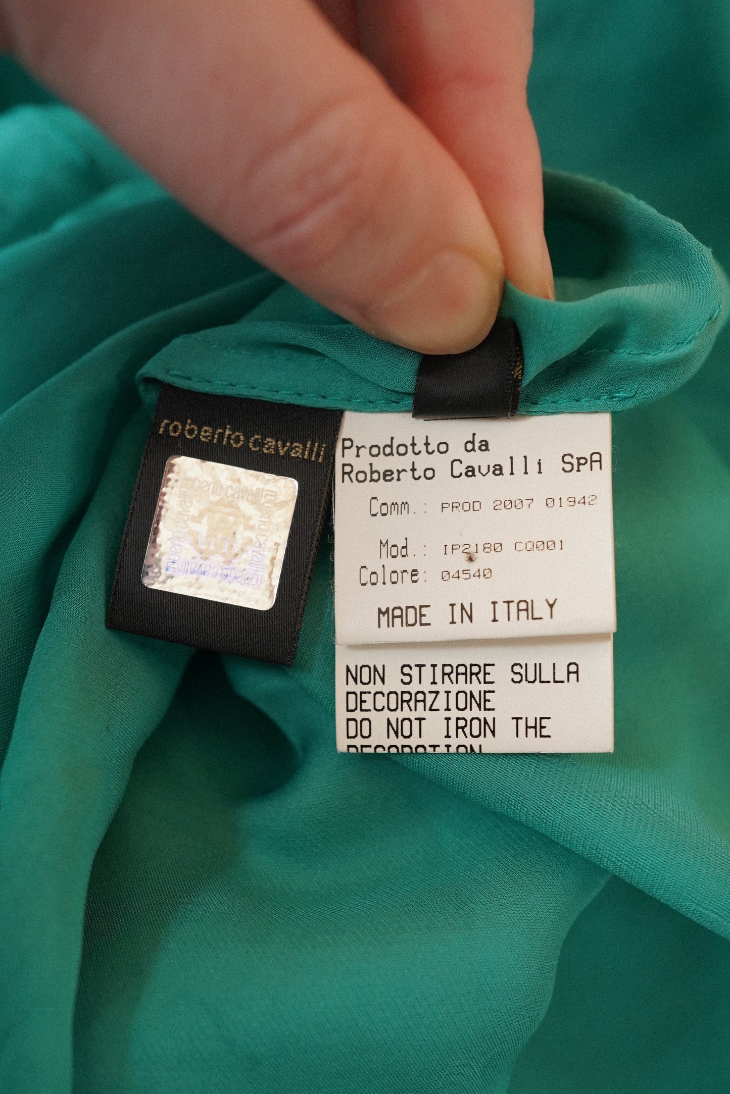 Roberto Cavalli Silk 2007 Dress (S)