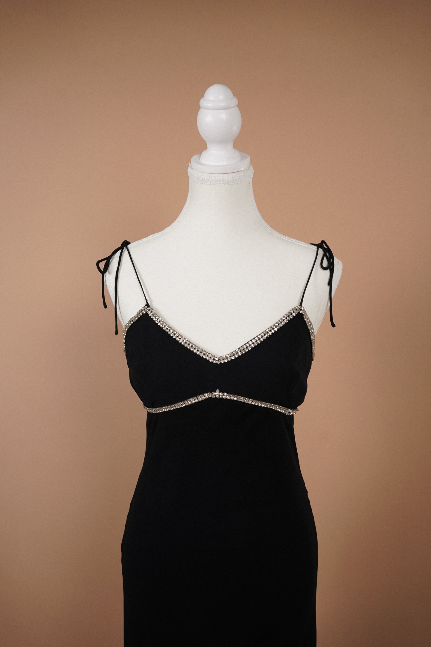 SS 1995 Dolce & Gabbana Black Mini Dress (S)