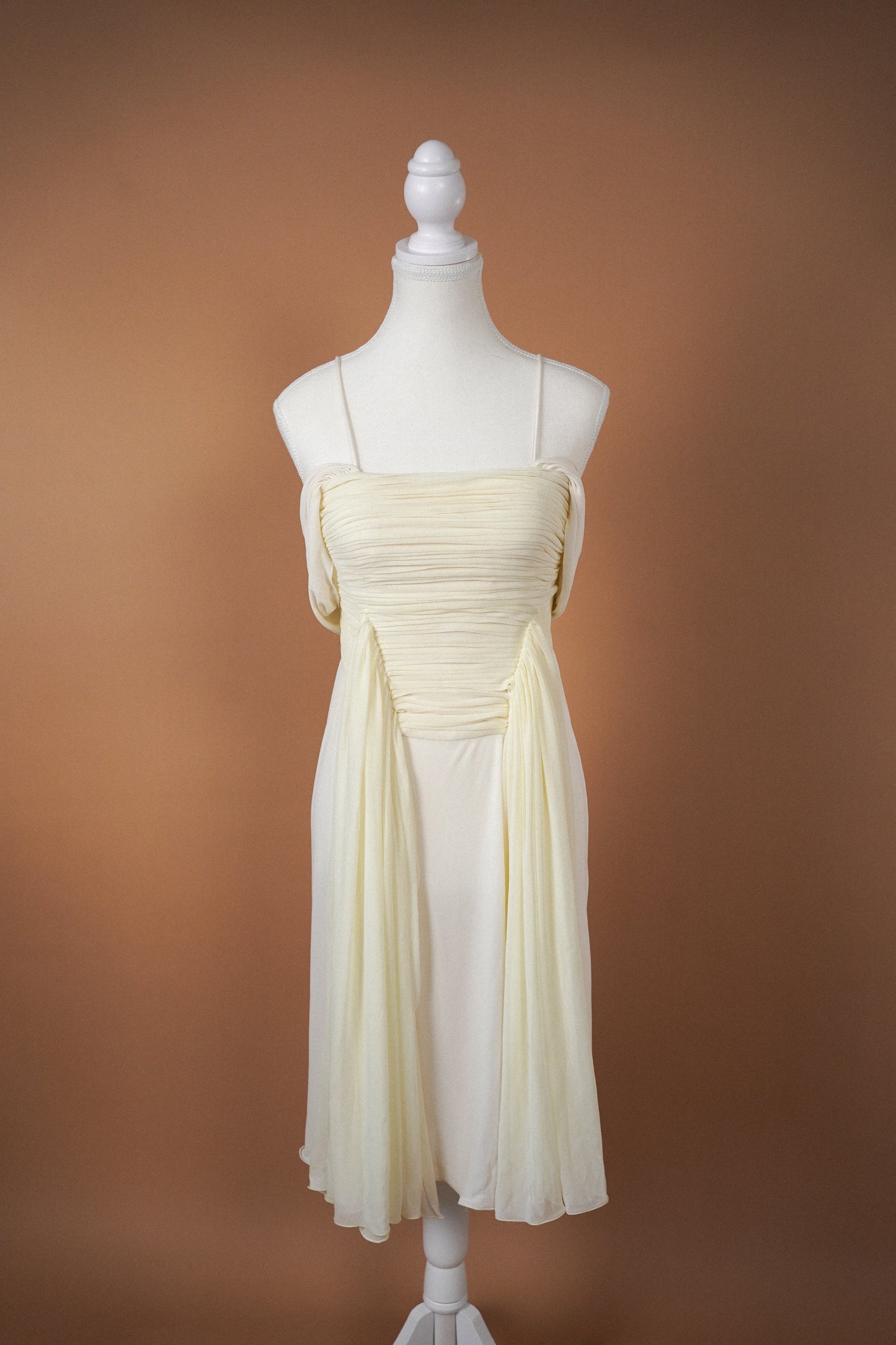 Yves Saint Laurent Ivory Dress (S)