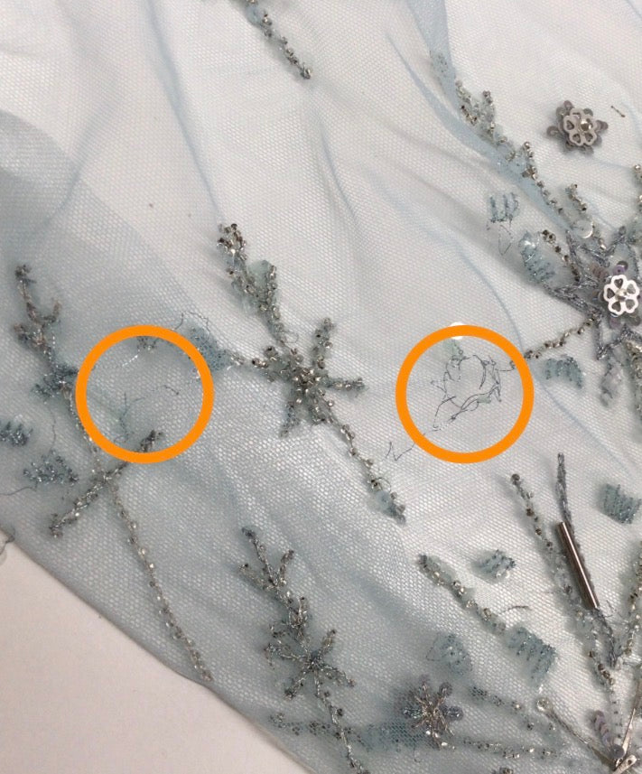 Tony Ward Turqoise Evening Gown and Scarf