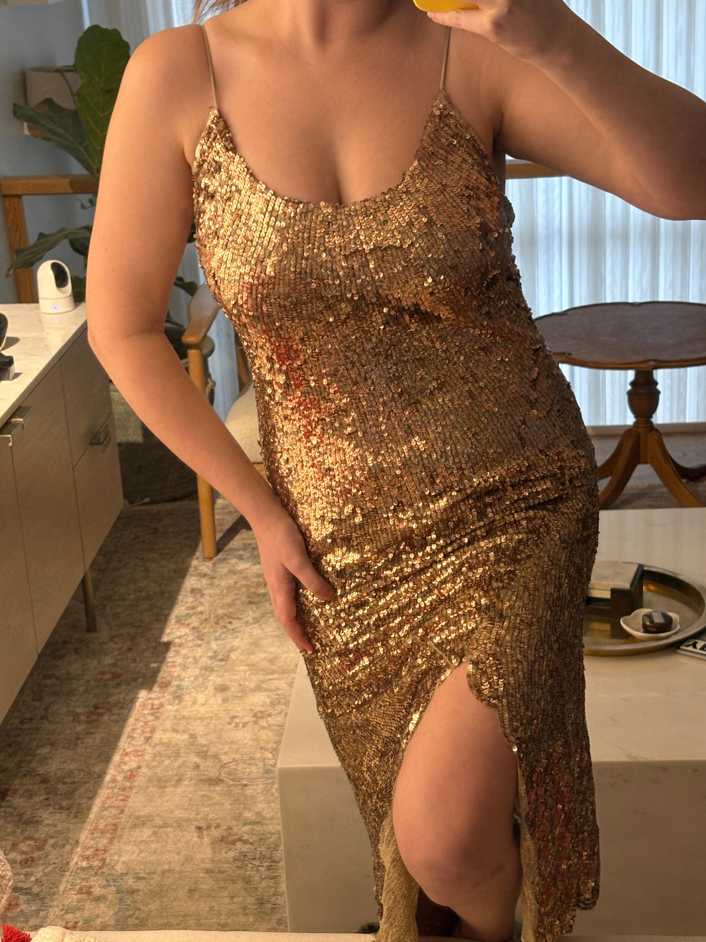 Blumarine Sequin Dress (M)