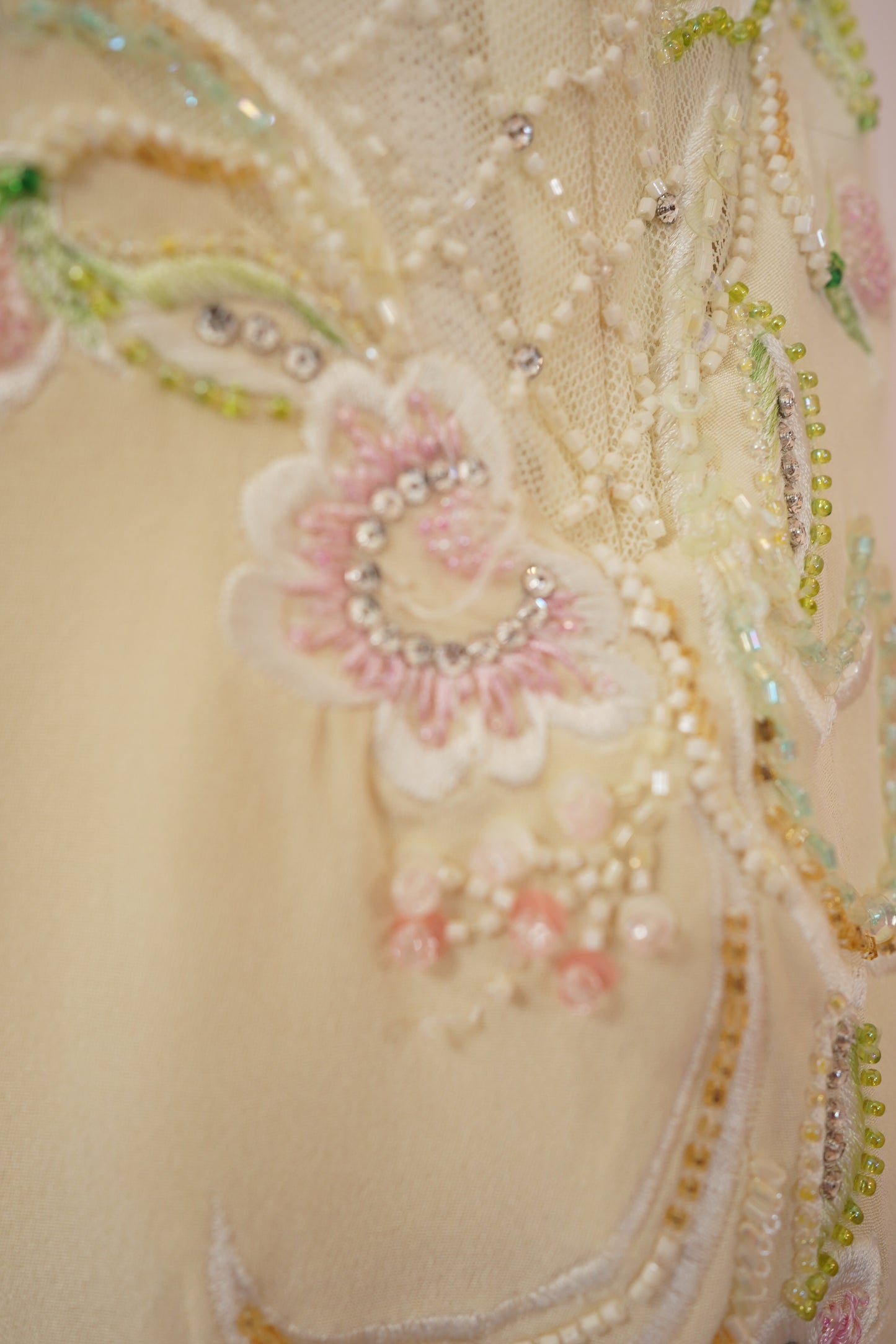 Stephen Yearick Butter Yellow Gown (S-M)