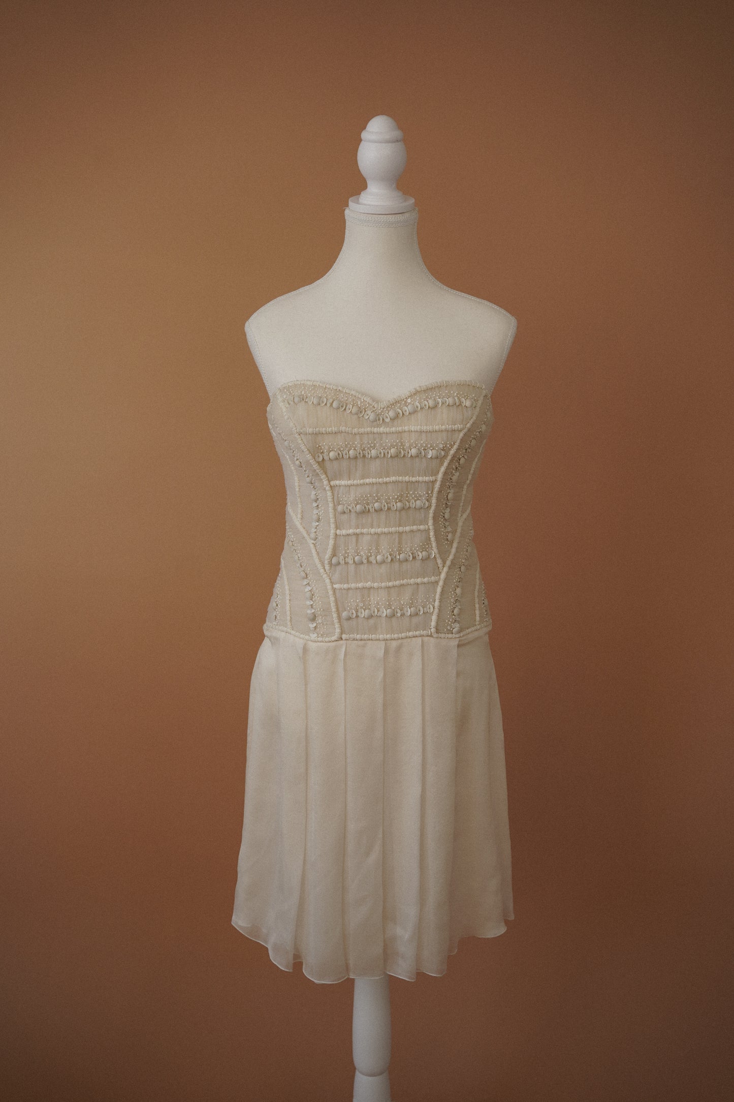 La Perla Silk Embellished Corset Dress (M)