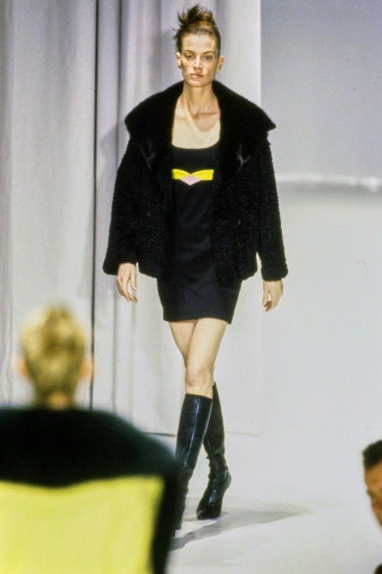 FW 1997 Gianni Versace Runway Sheath Dress
