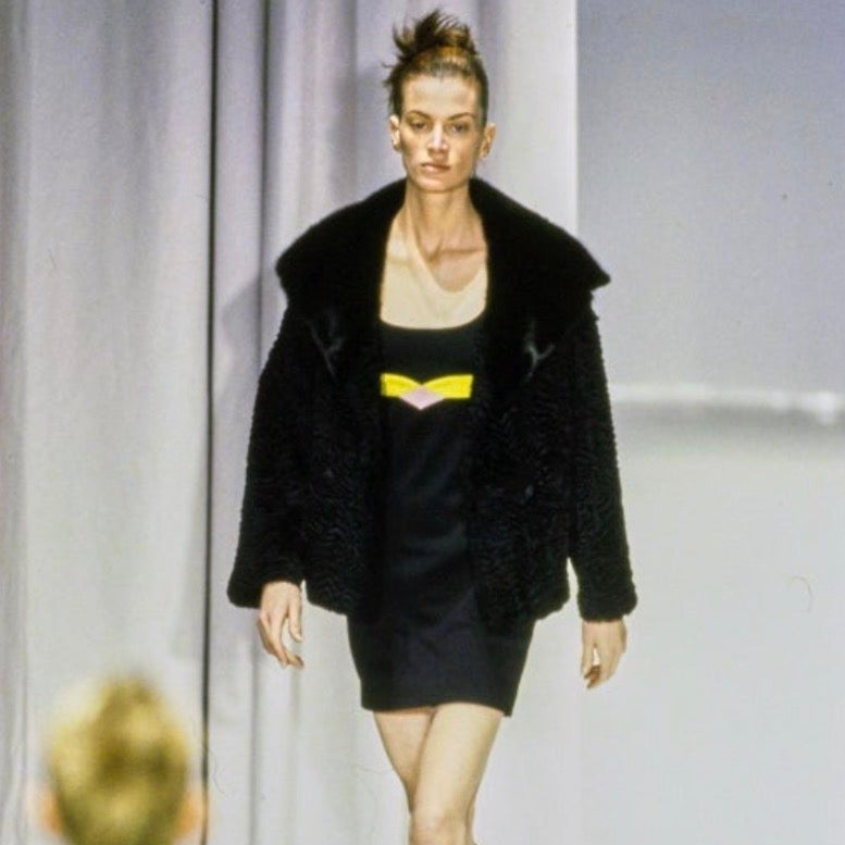 FW 1997 Gianni Versace Runway Sheath Dress