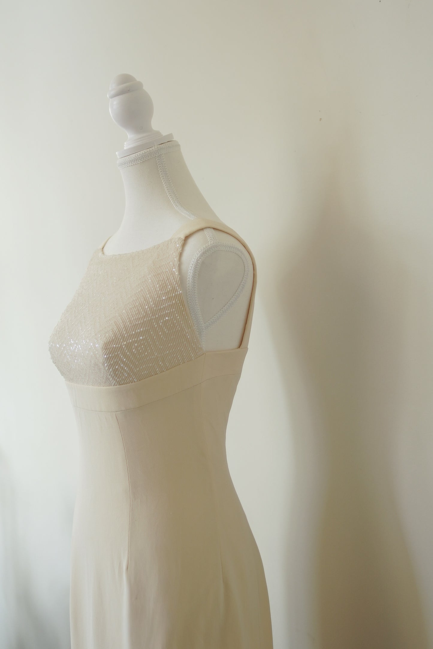 Giorgio Armani Beaded Column Dress