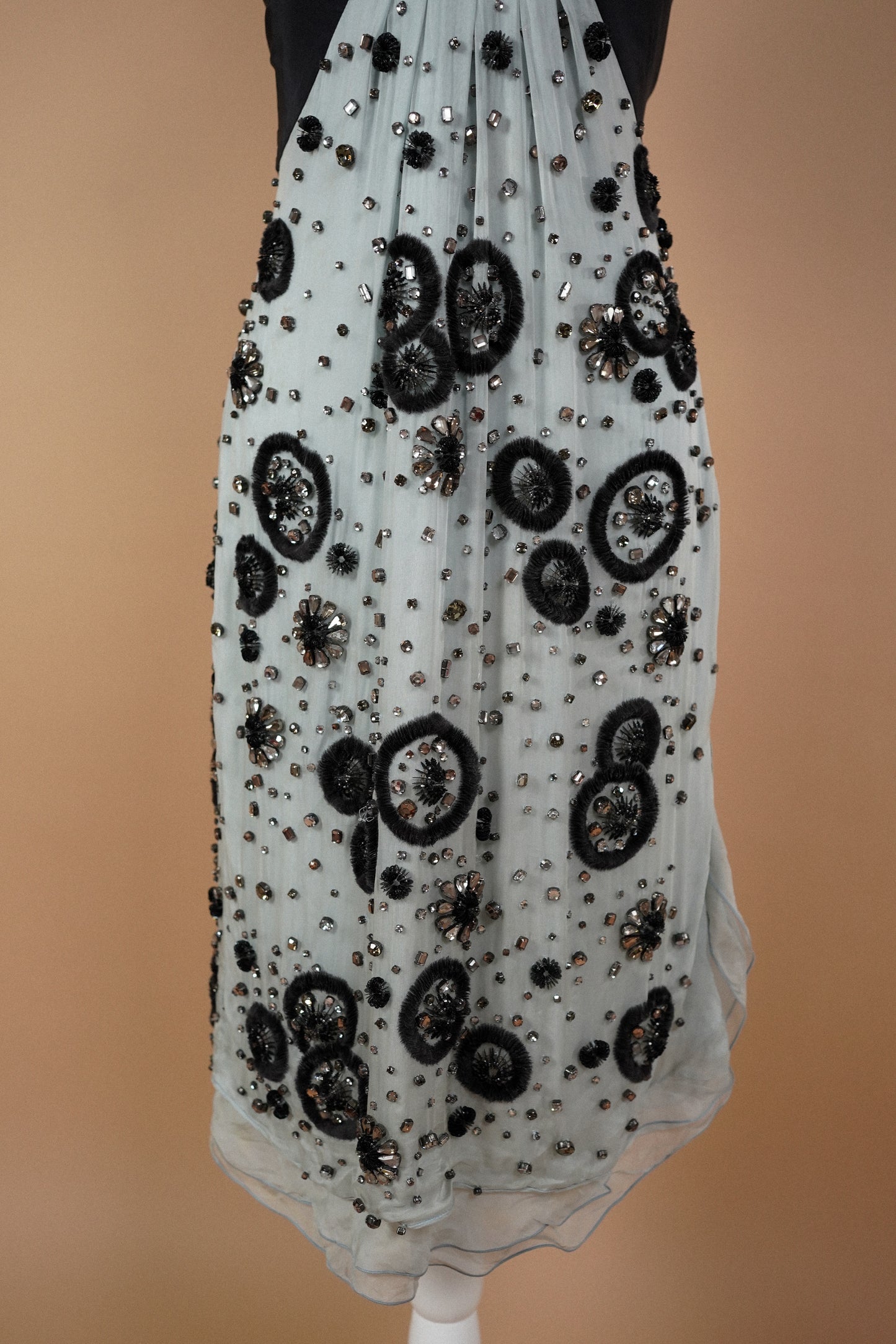 Valentino SS 2009 Blue Silk Runway Dress (M-L)