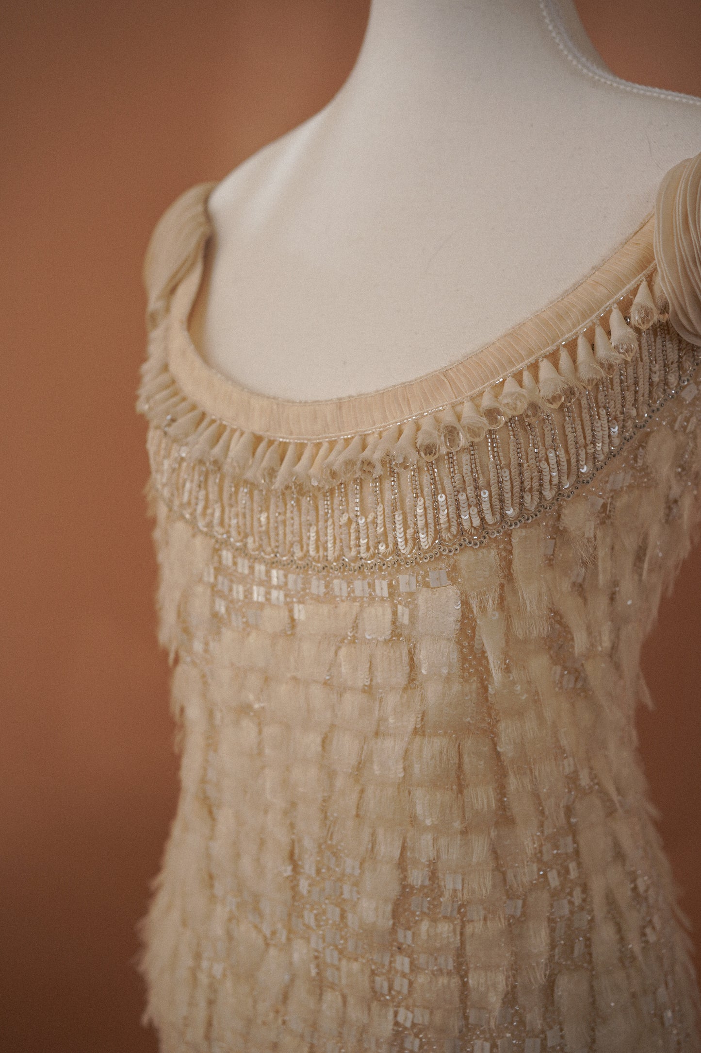 SS 2008 Valentino Embellished Runway Dress