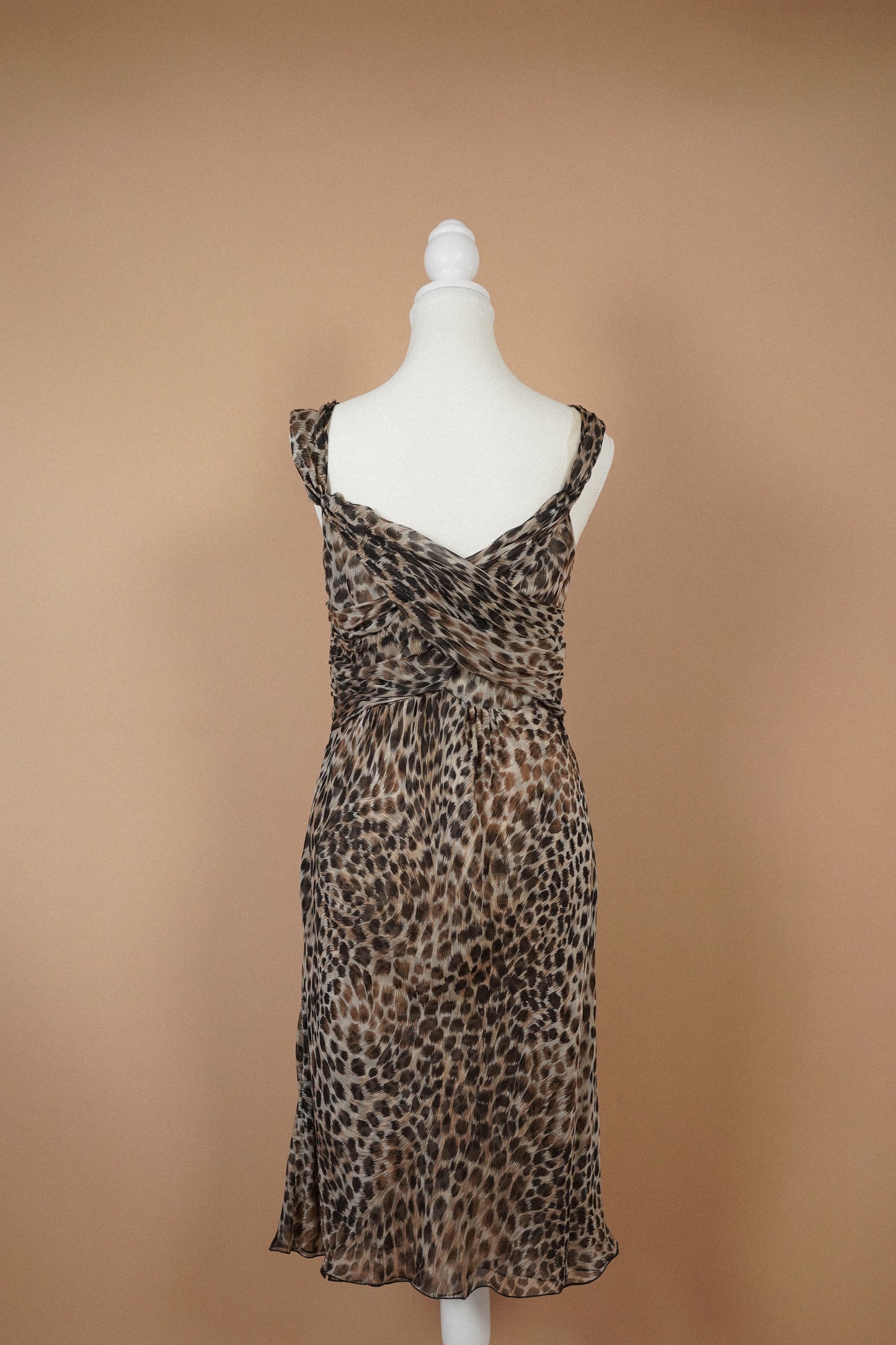 Early 00’s Valentino Leopard Dress (S-M)