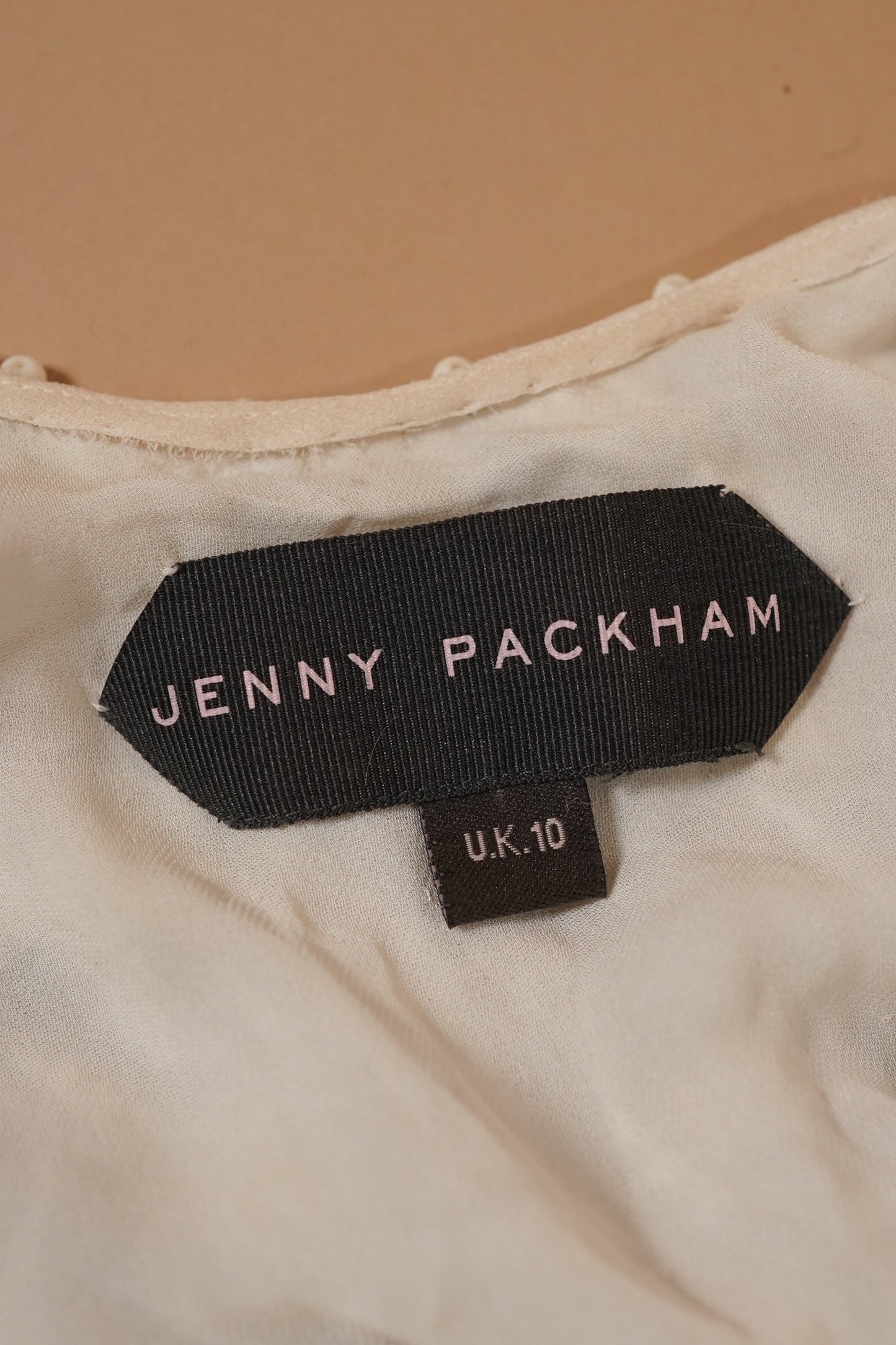 Jenny Packham Crystal Mini Dress