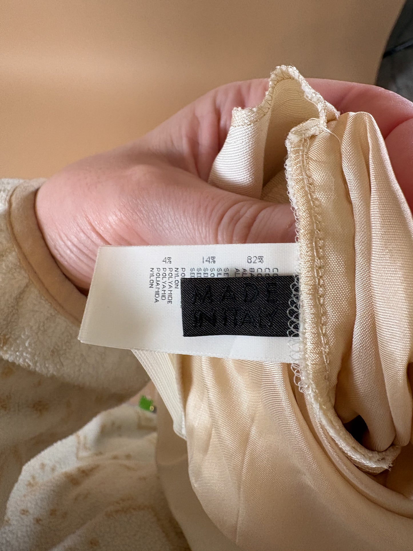 La Perla “Alice” Strapless Lace & Silk Bow Dress (M-L)