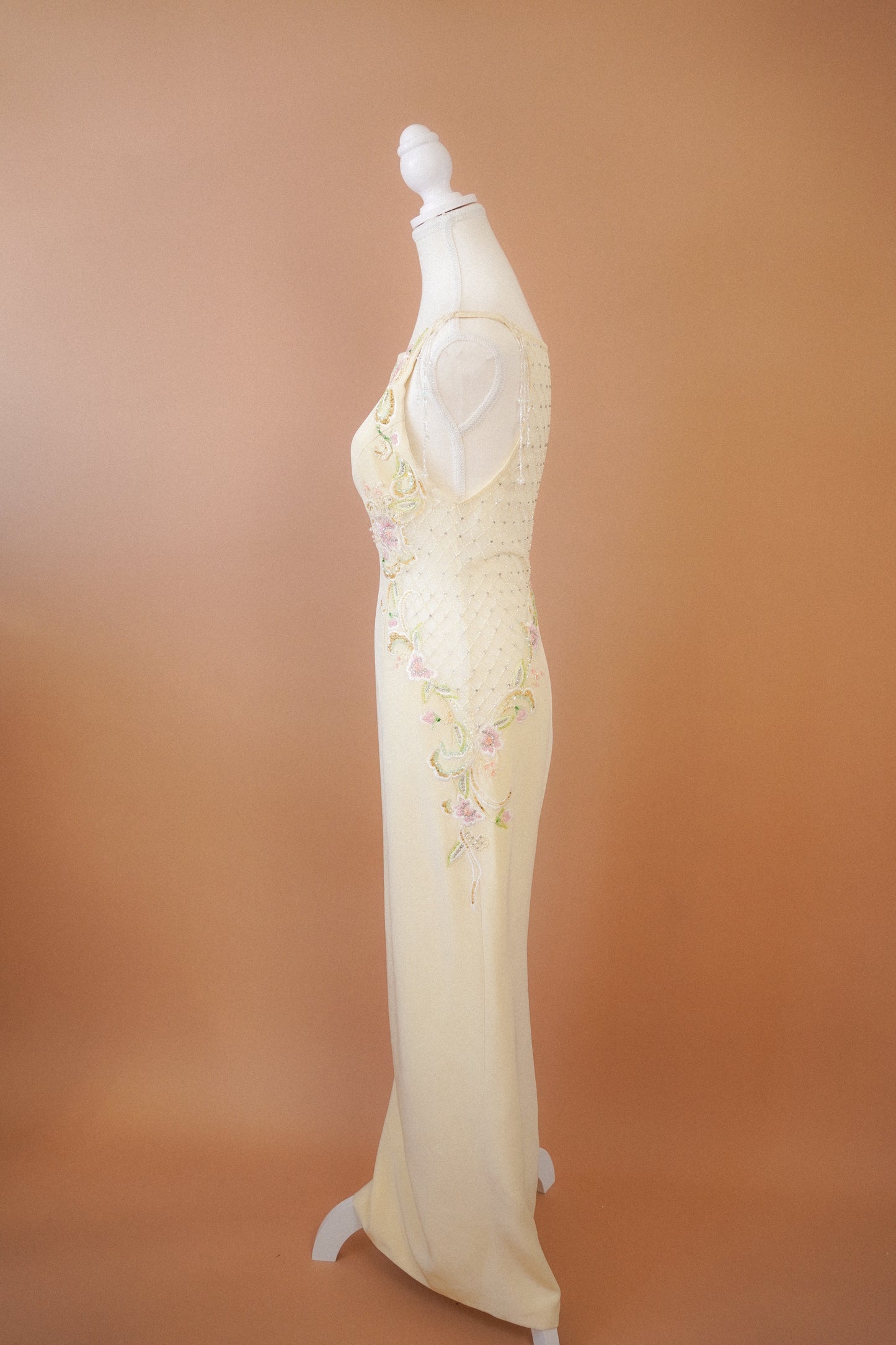 Stephen Yearick Butter Yellow Gown (S-M)