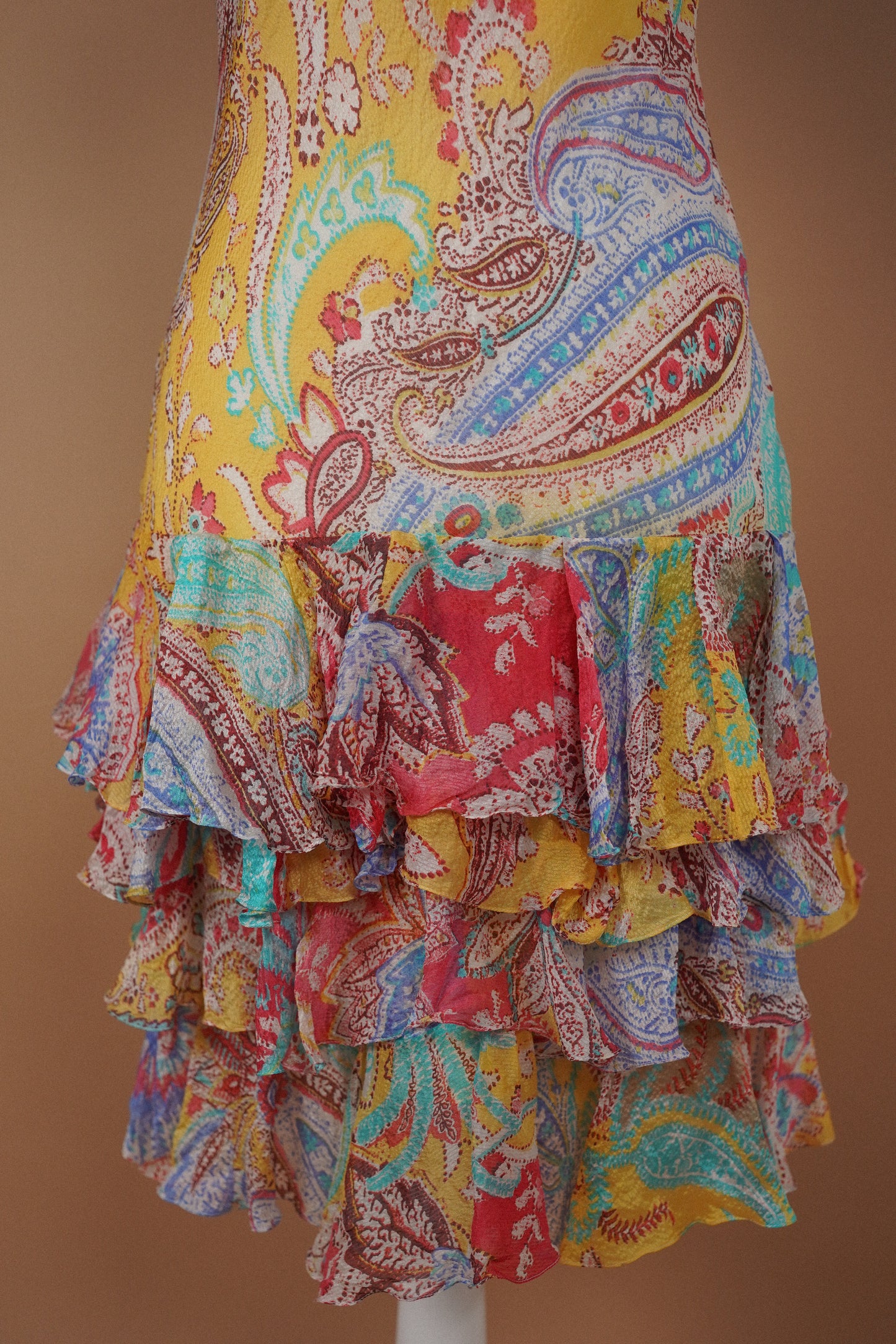 Resort 2008 Ralph Lauren Collection Silk Dress (M)