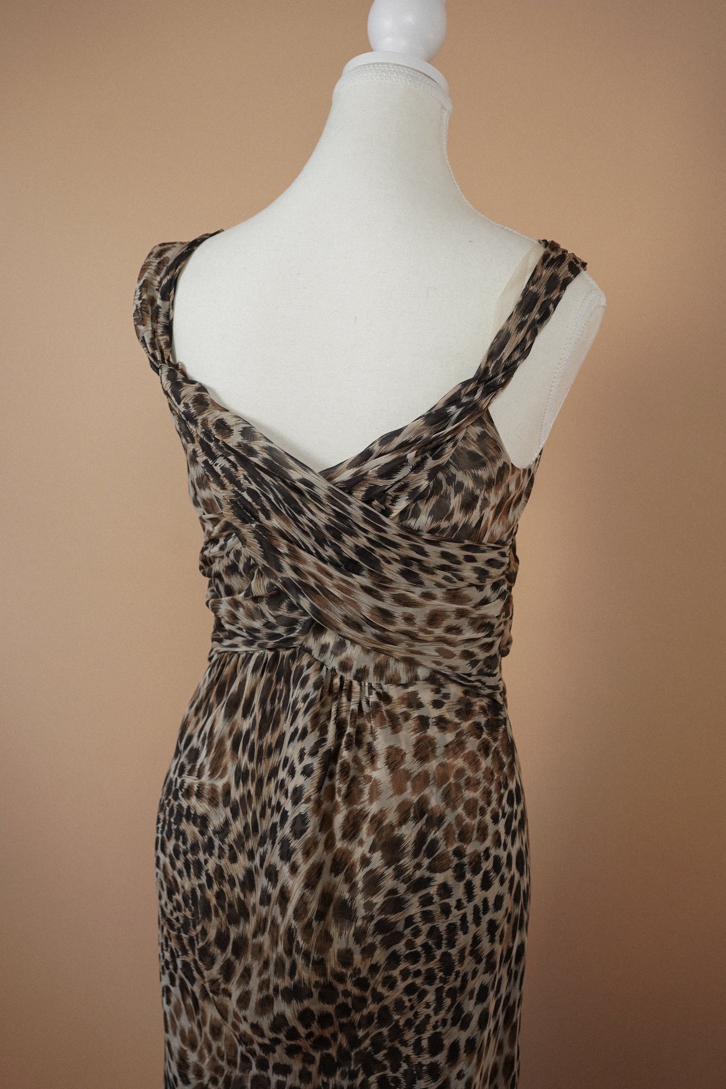 Early 00’s Valentino Leopard Dress (S-M)