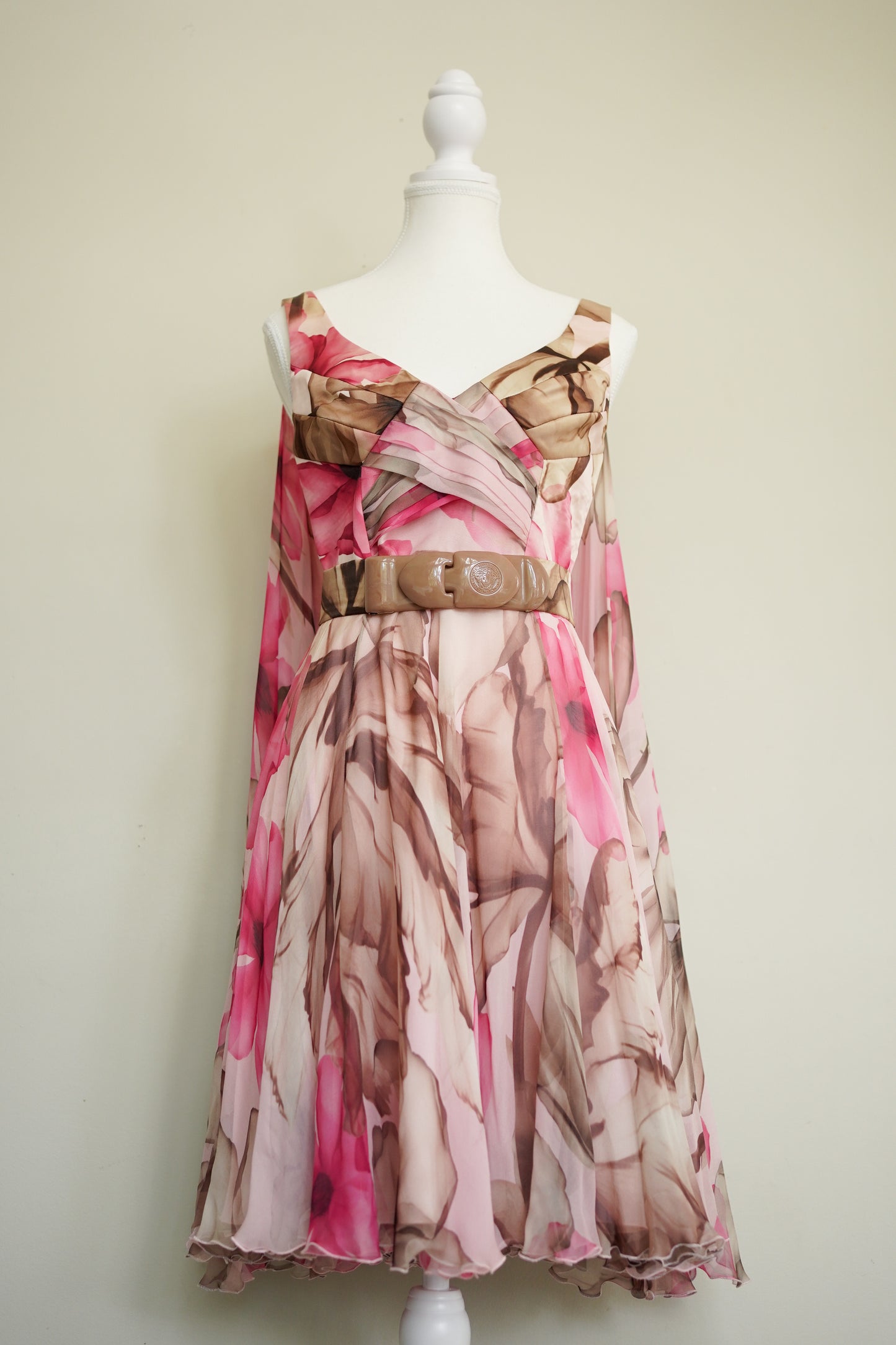 Versace Resort 2008 Silk Chiffon Dress