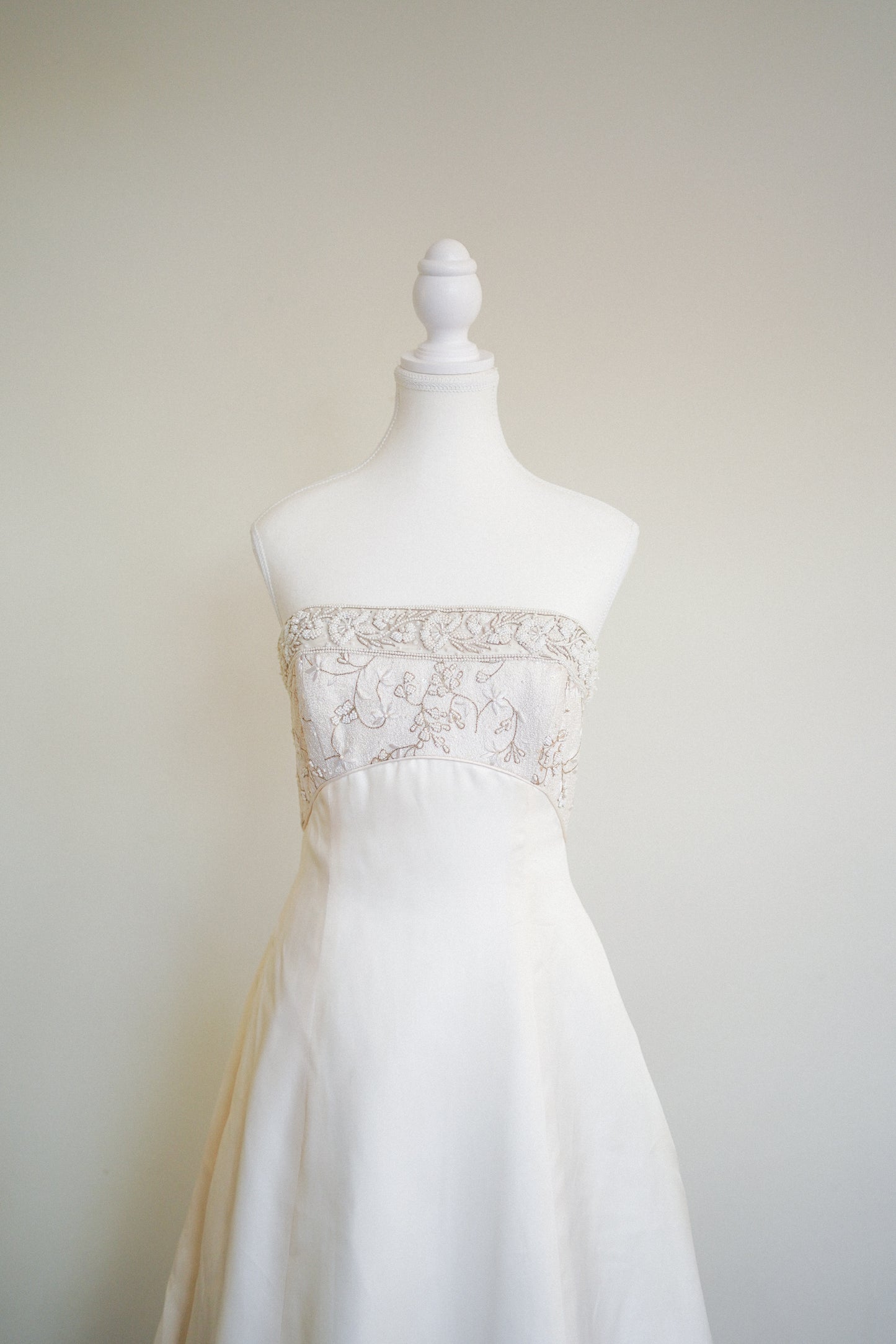 Givenchy Bridal Strapless Silk Gown