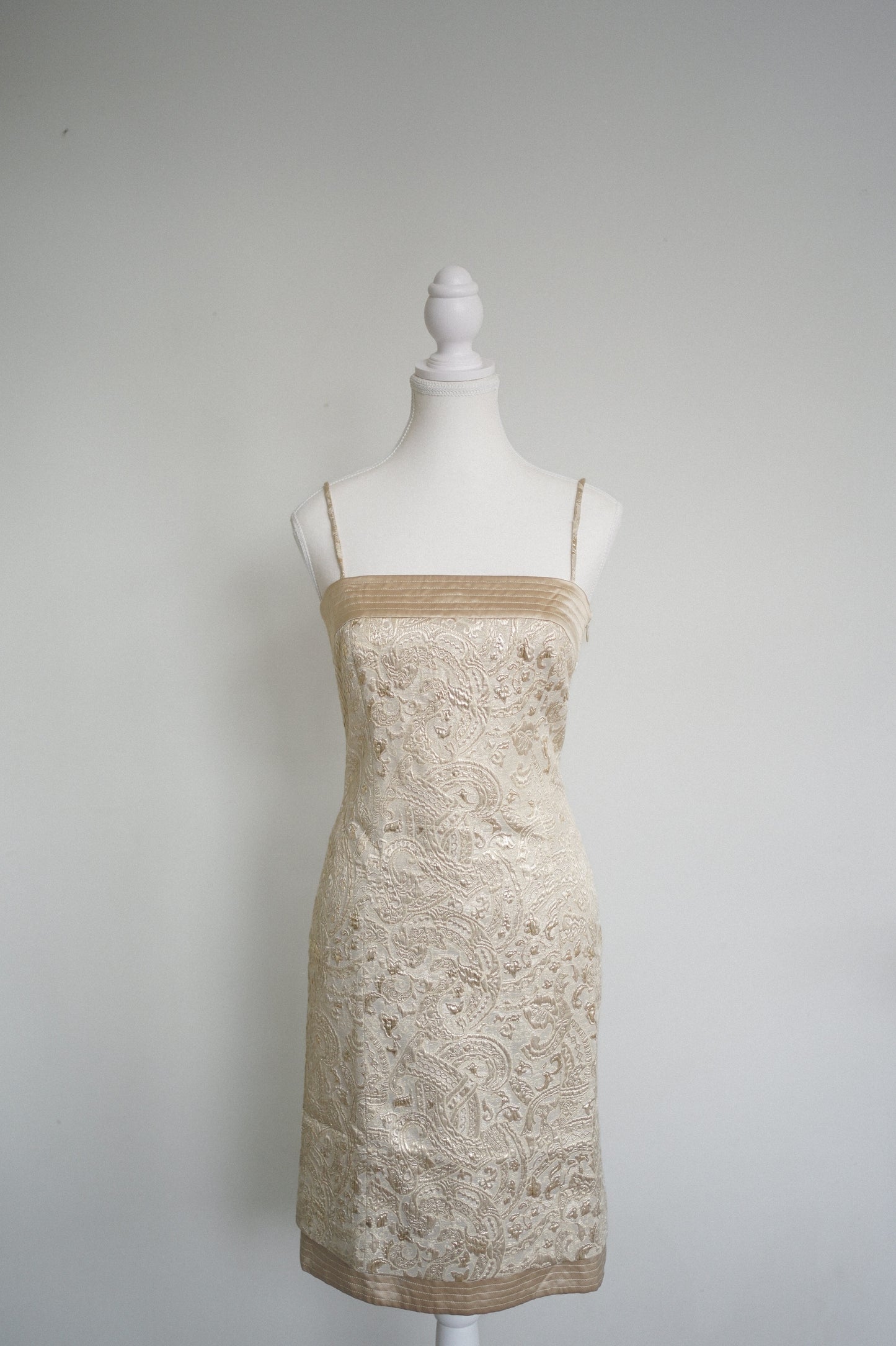 Escada Couture Brocade Dress