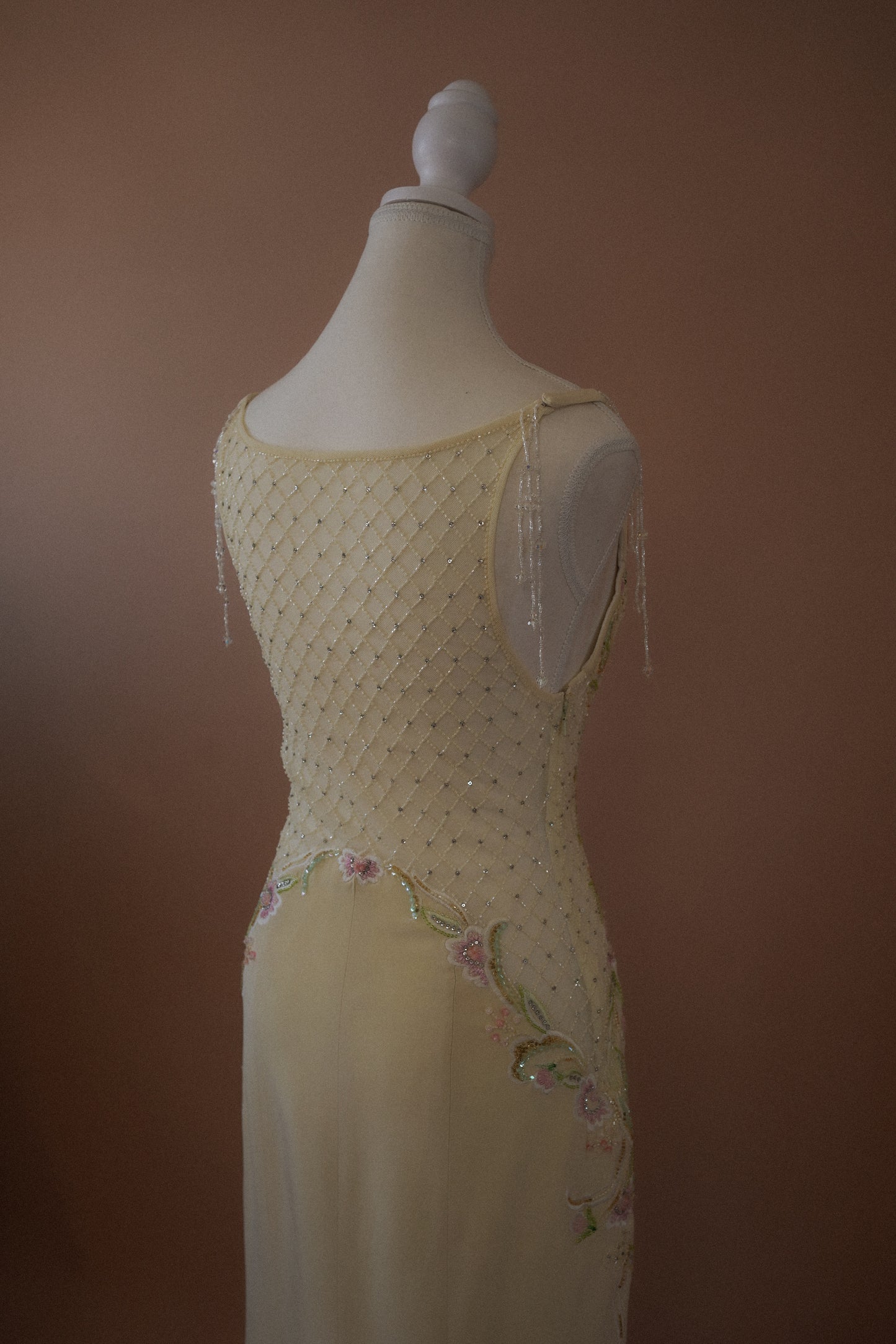 Stephen Yearick Butter Yellow Gown (S-M)