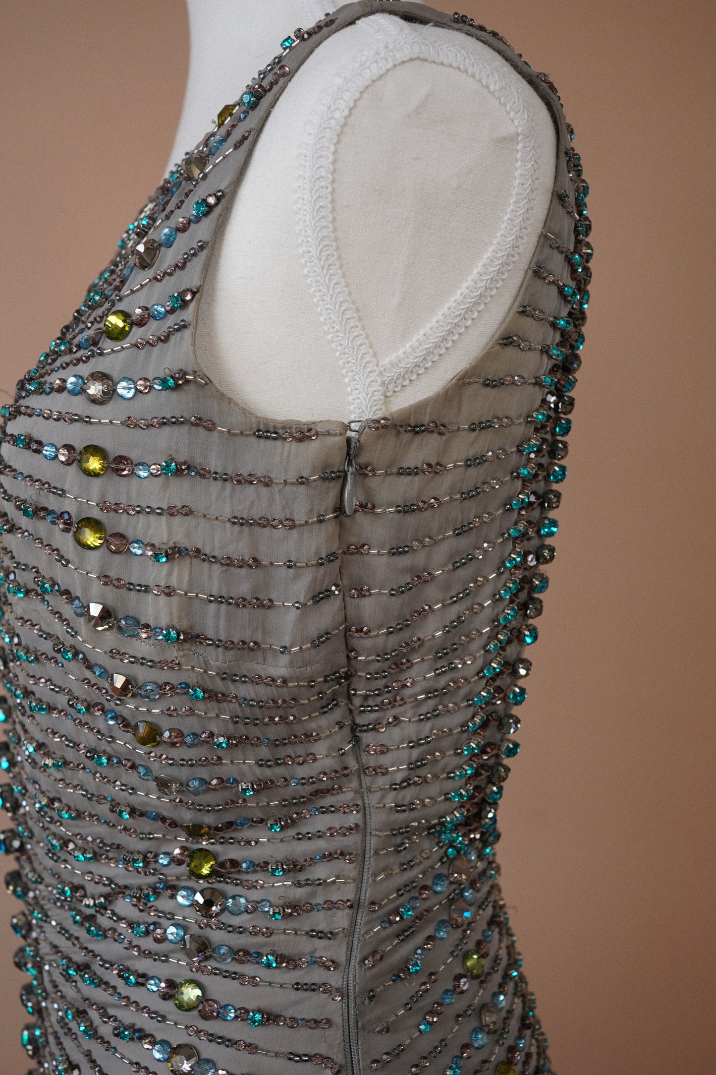 Valentino Beaded Crystal Gown (M)