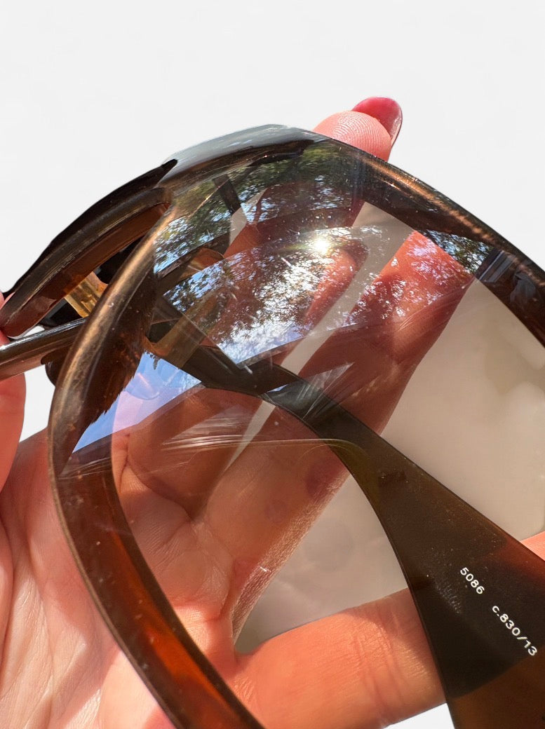 Vintage Chanel CC Logo Sunglasses
