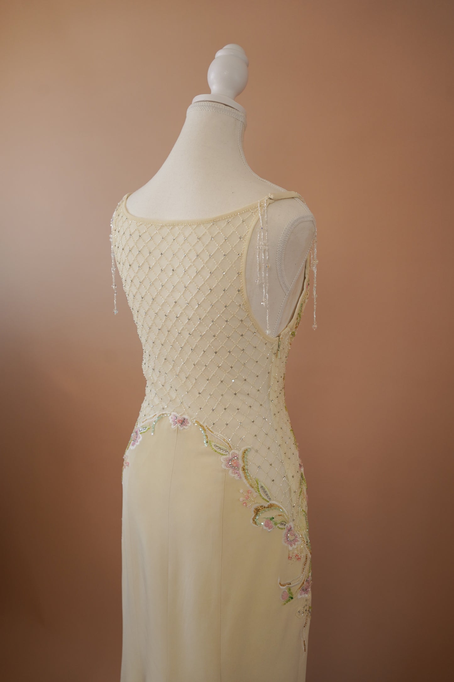 Stephen Yearick Butter Yellow Gown (S-M)