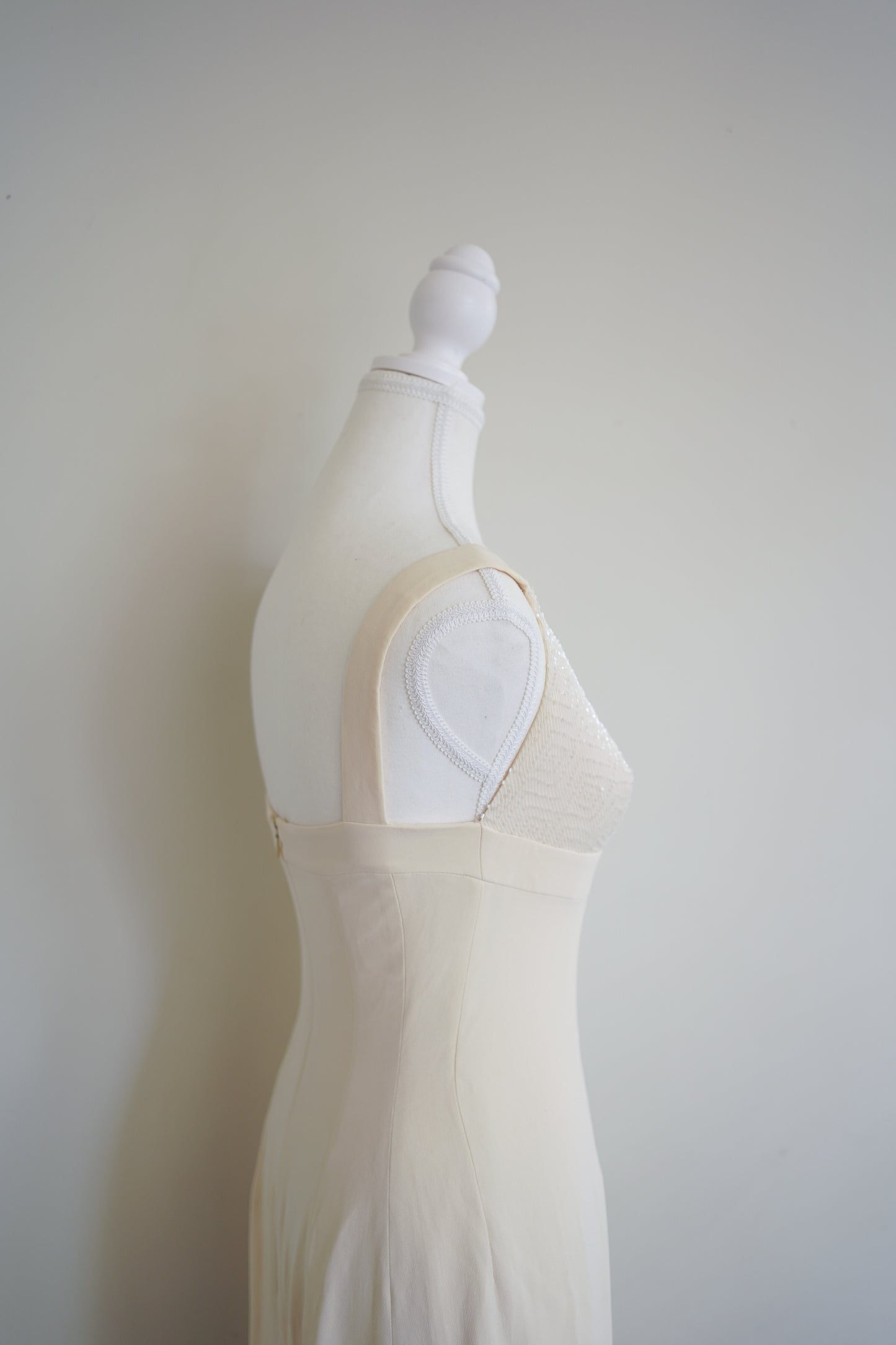 Giorgio Armani Beaded Column Dress