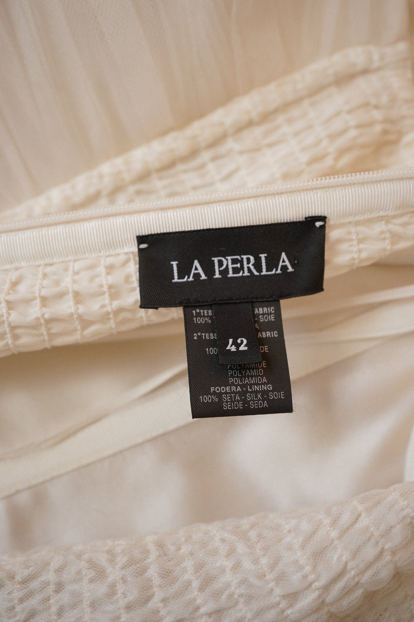 La Perla Silk Embellished Corset Dress (M)