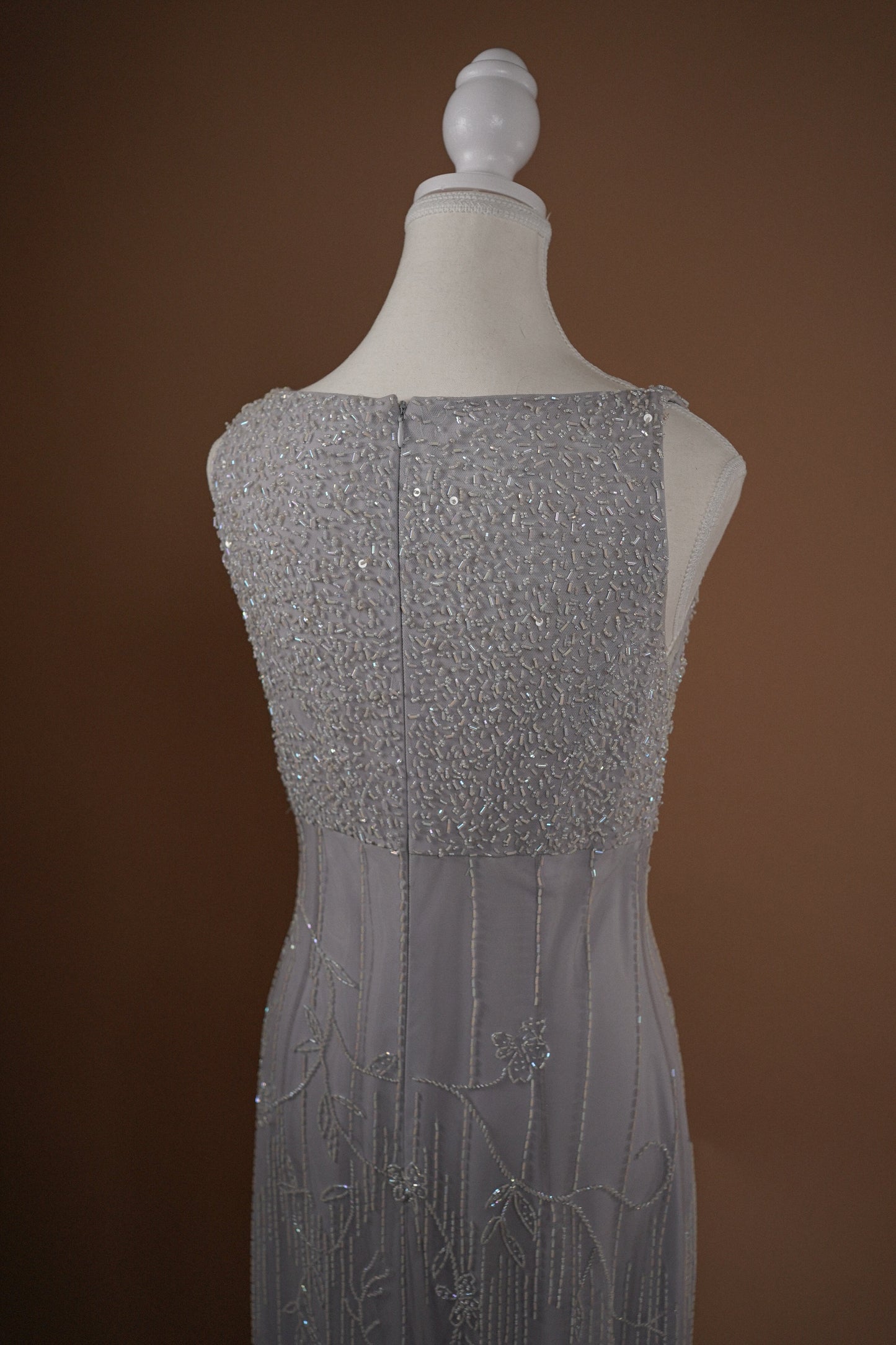 Bob Mackie Beaded Butterfly Gown (M)