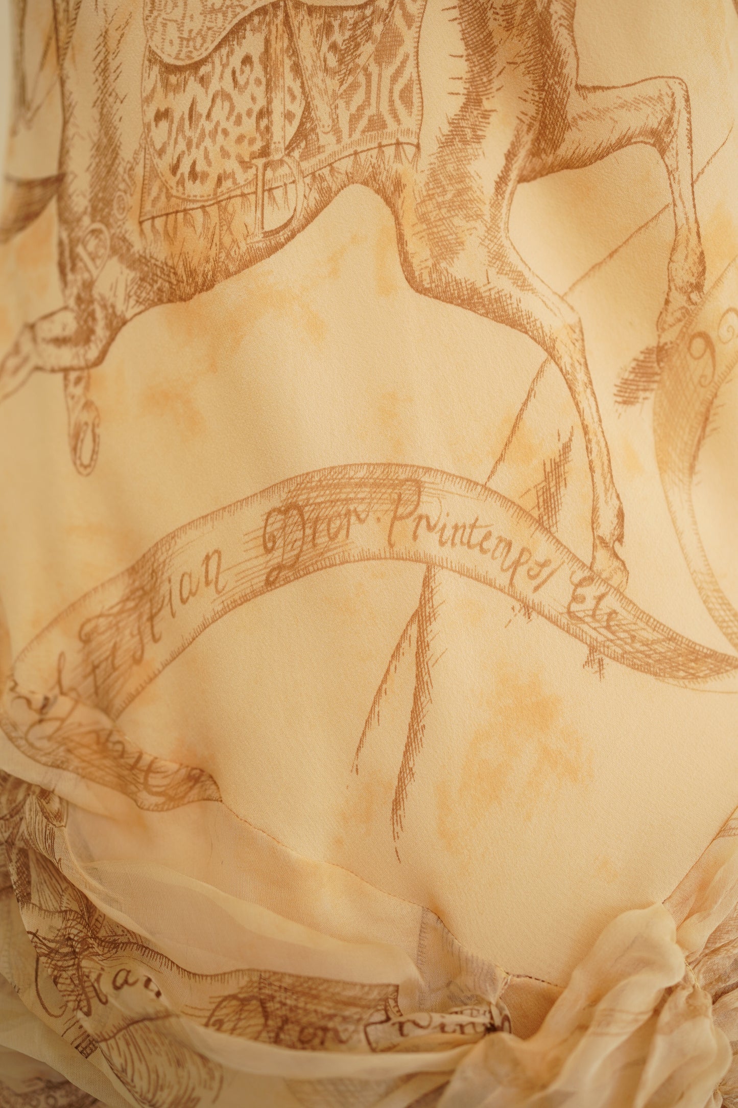 SS 2006 Christian Dior Dress - Runway Print