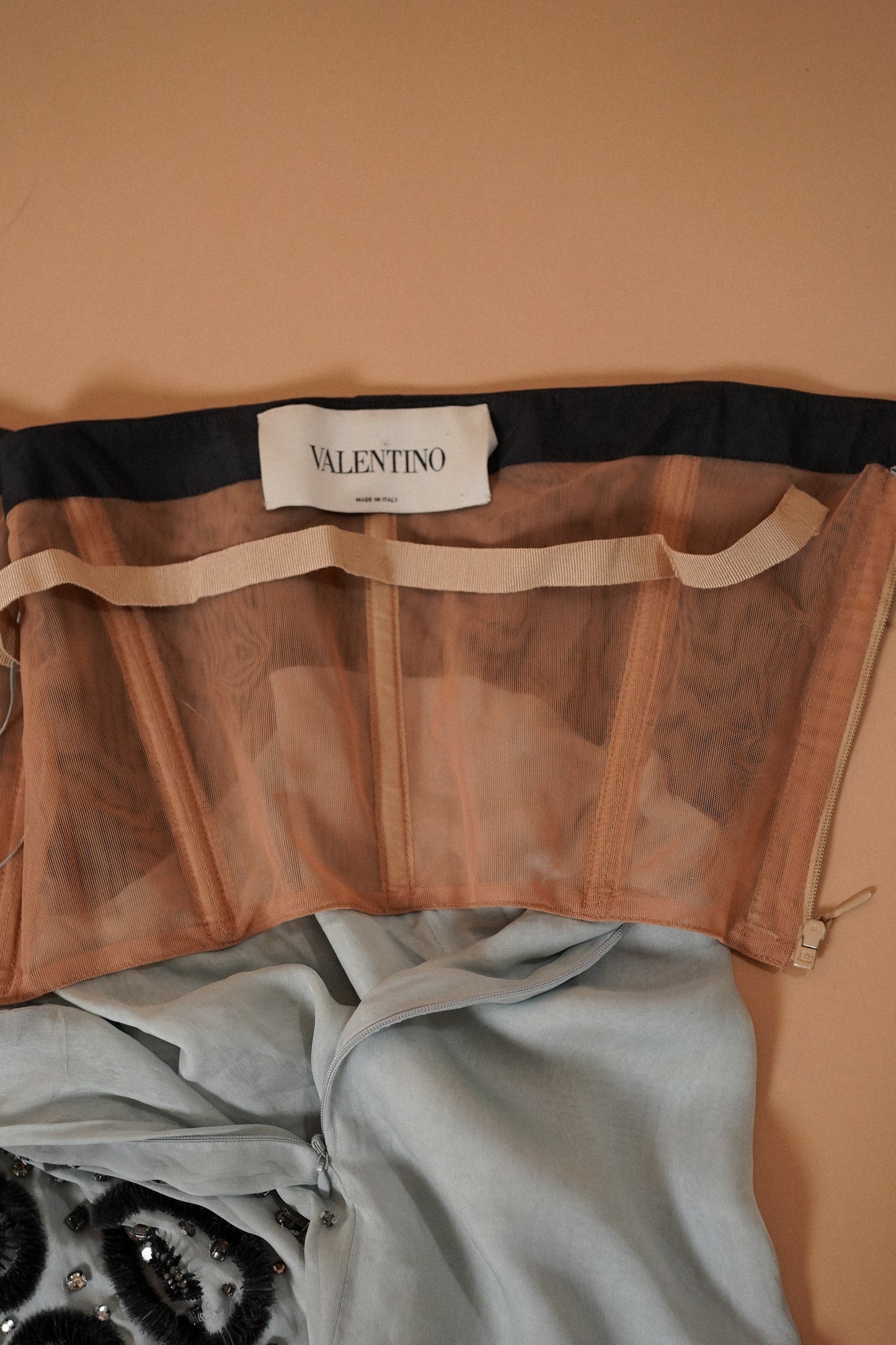 Valentino SS 2009 Blue Silk Runway Dress (M-L)