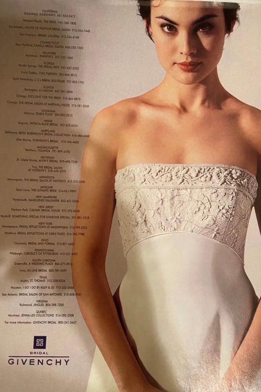 Givenchy Bridal Strapless Silk Gown