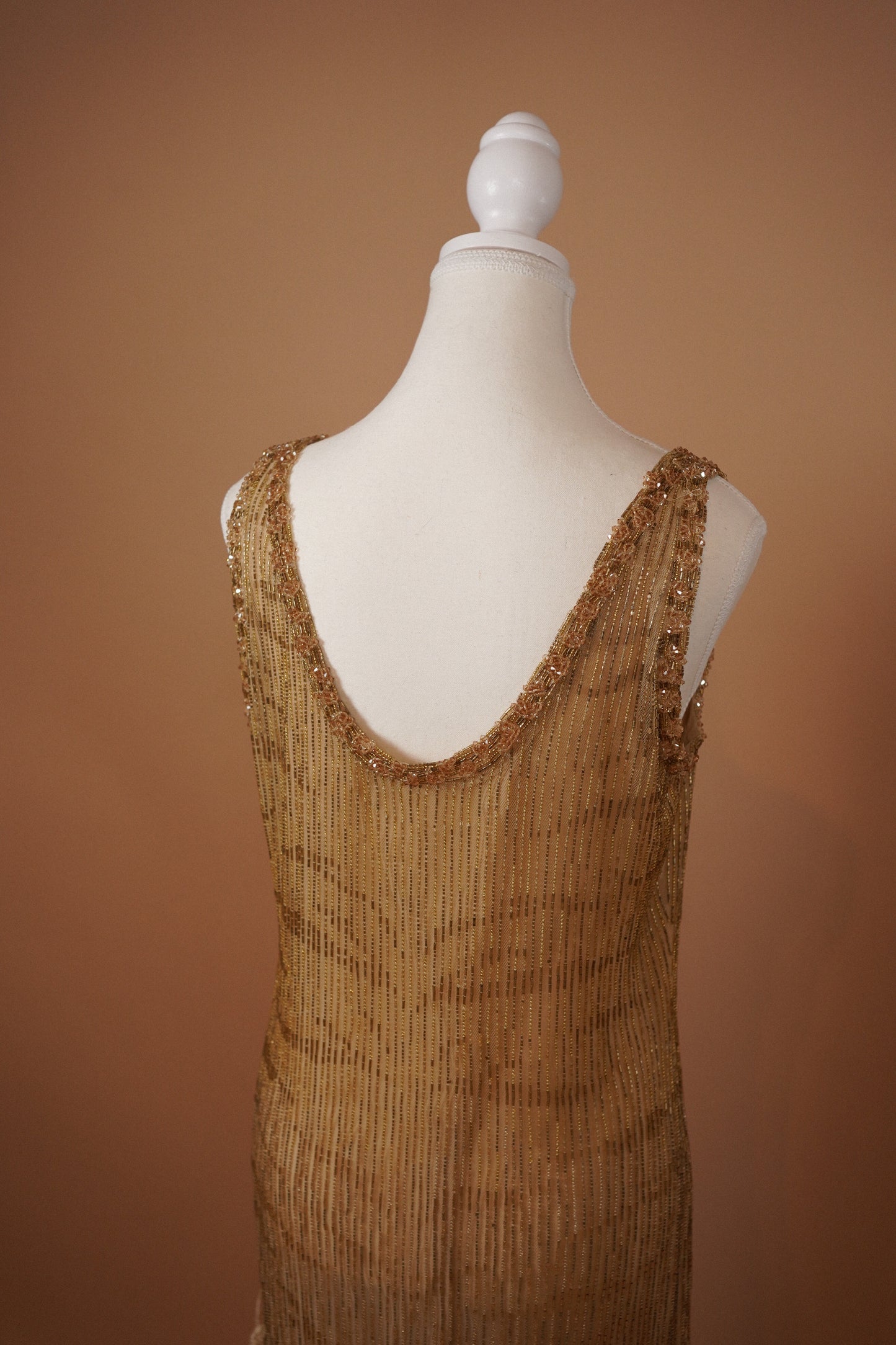 Roberto Cavalli Beaded Feather Dress (M-L)