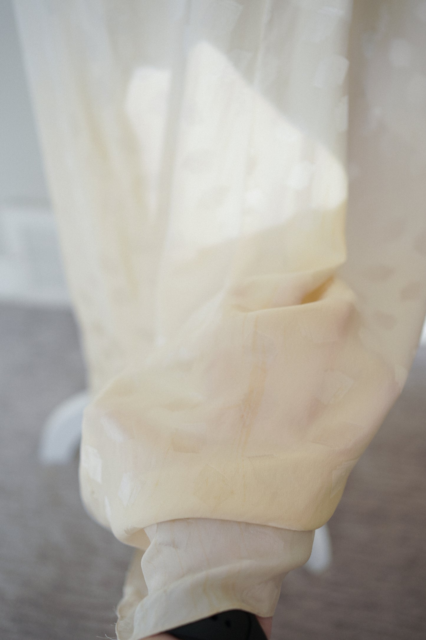 Bob Mackie Grecian Ivory Beaded Gown