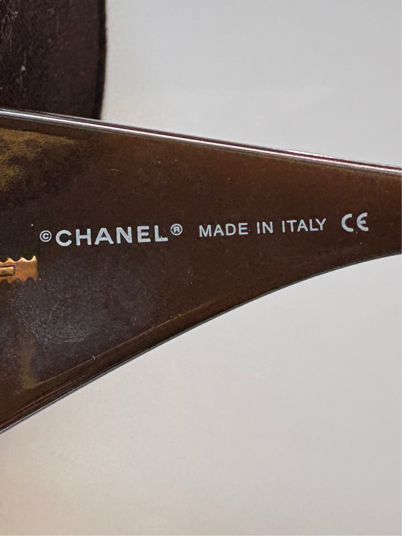 Vintage Chanel CC Logo Sunglasses