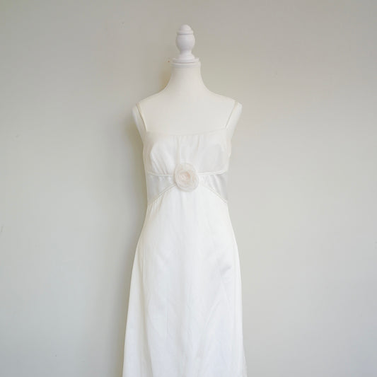 Max Mara Rosette Wedding Dress
